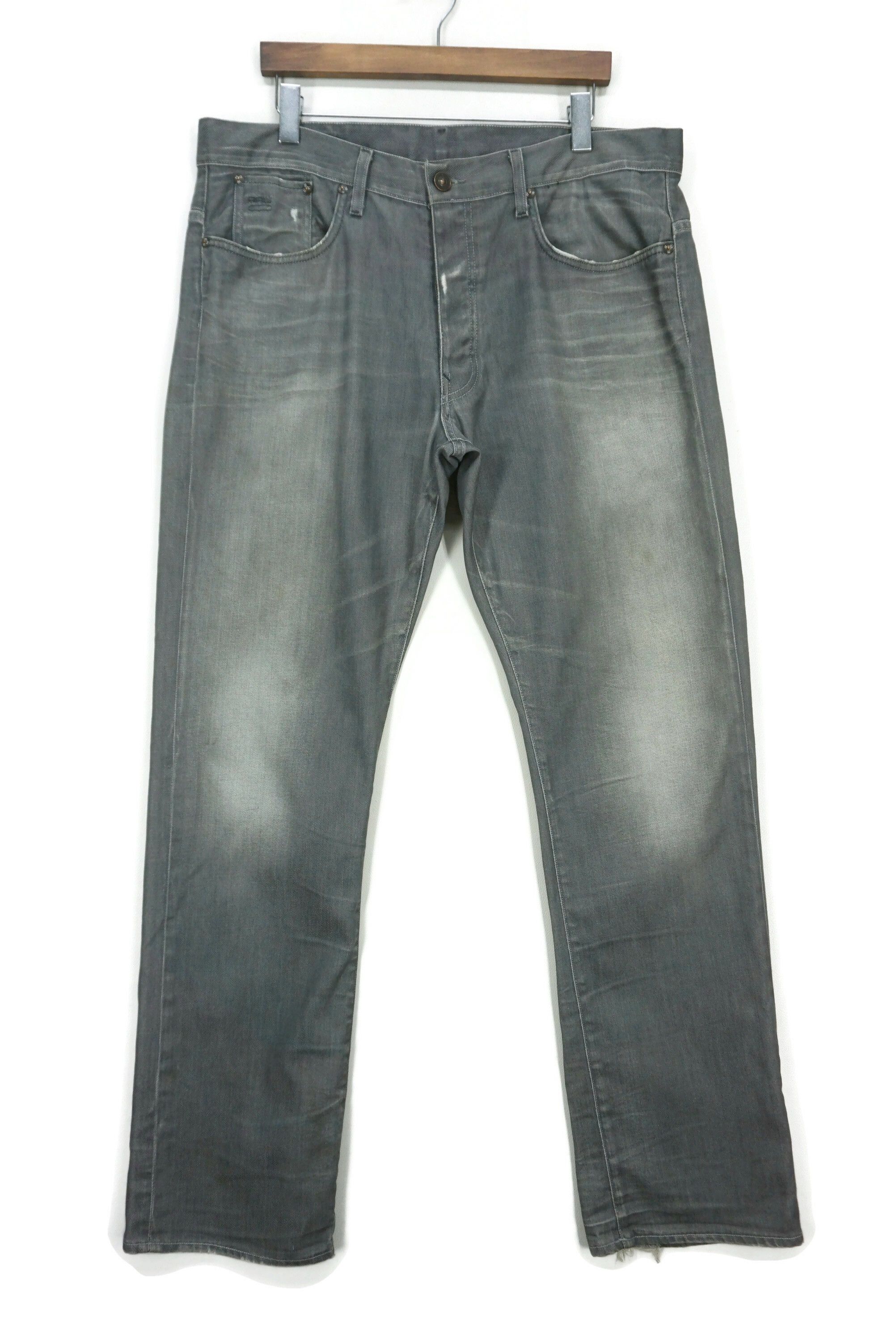 G-Star Straight Jeans fit W39xL34.5 Regular Fit Denim Made in Italy Size US 38 / EU 54 - 2 Thumbnail