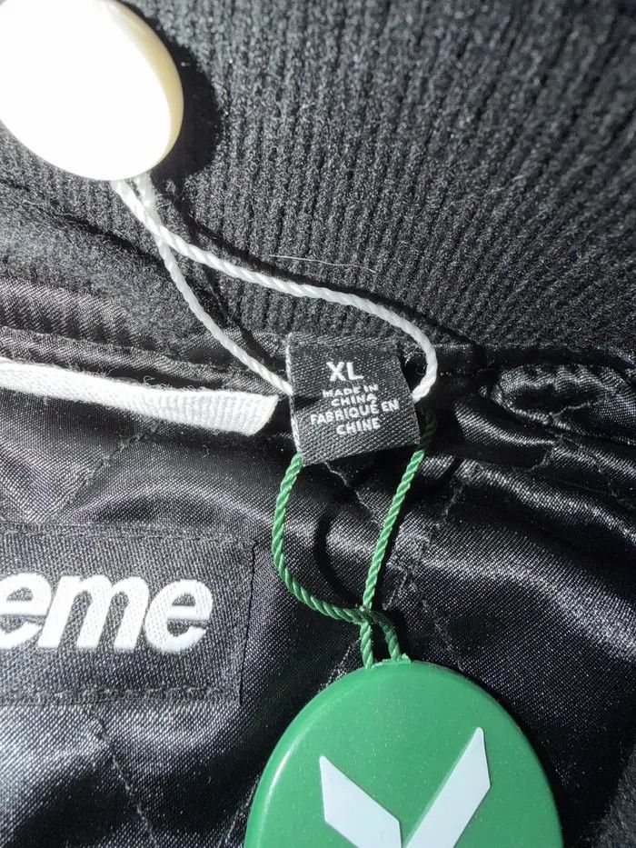 Maison Margiela × Supreme Supreme Margiela Varsity Jacket Size US XL / EU 56 / 4 - 3 Thumbnail