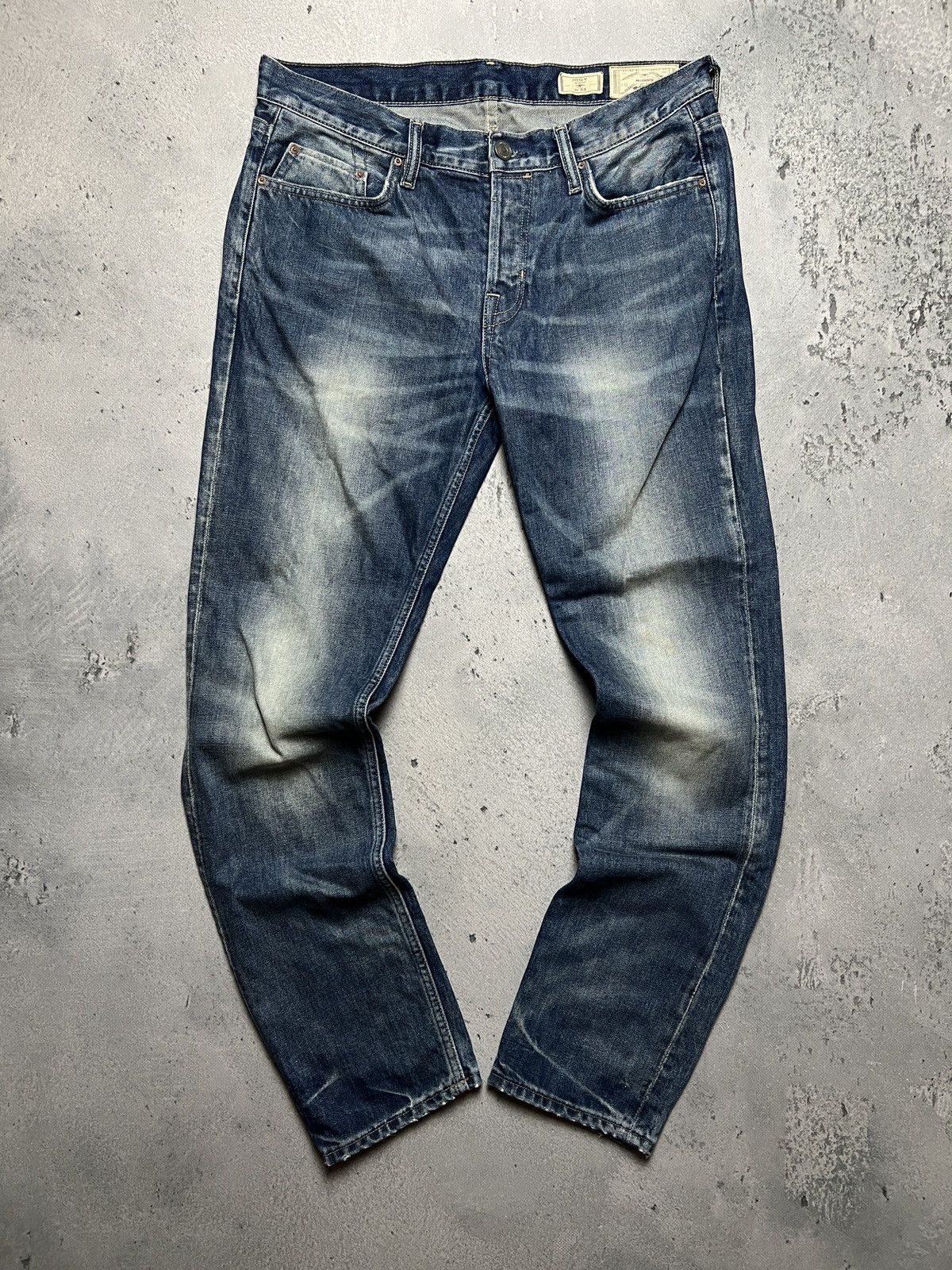 Allsaints Mens AllSaints Jeans Denim Pants ES IGGY y2k luxury W33 Rare Size US 34 / EU 50 - 1 Thumbnail