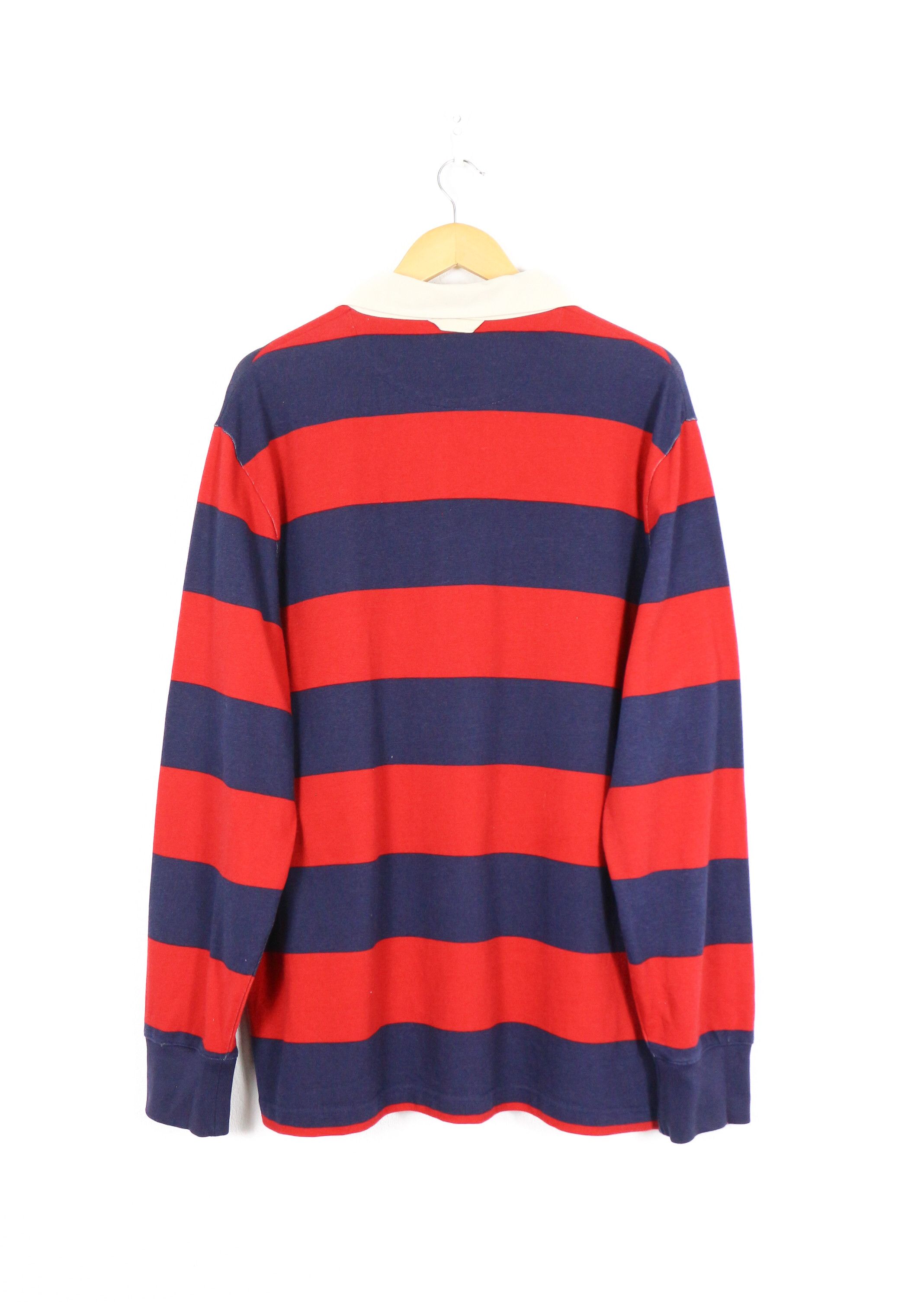 Gant Vintage Gant Logo Striped Preppy Rugby Polo Shirt Size US XL / EU 56 / 4 - 6 Thumbnail