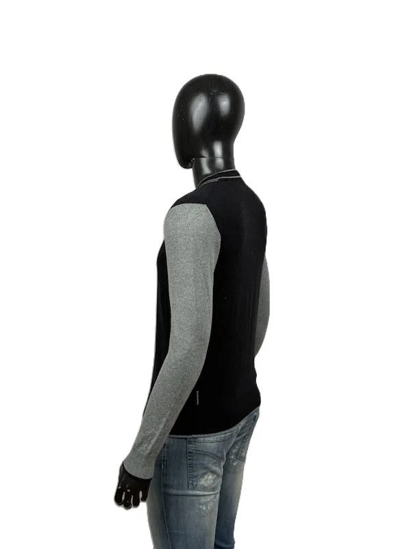 Armani Maglione Girocollo Armani Jeans Lana Grigio Nero M Size US M / EU 48-50 / 2 - 5 Thumbnail