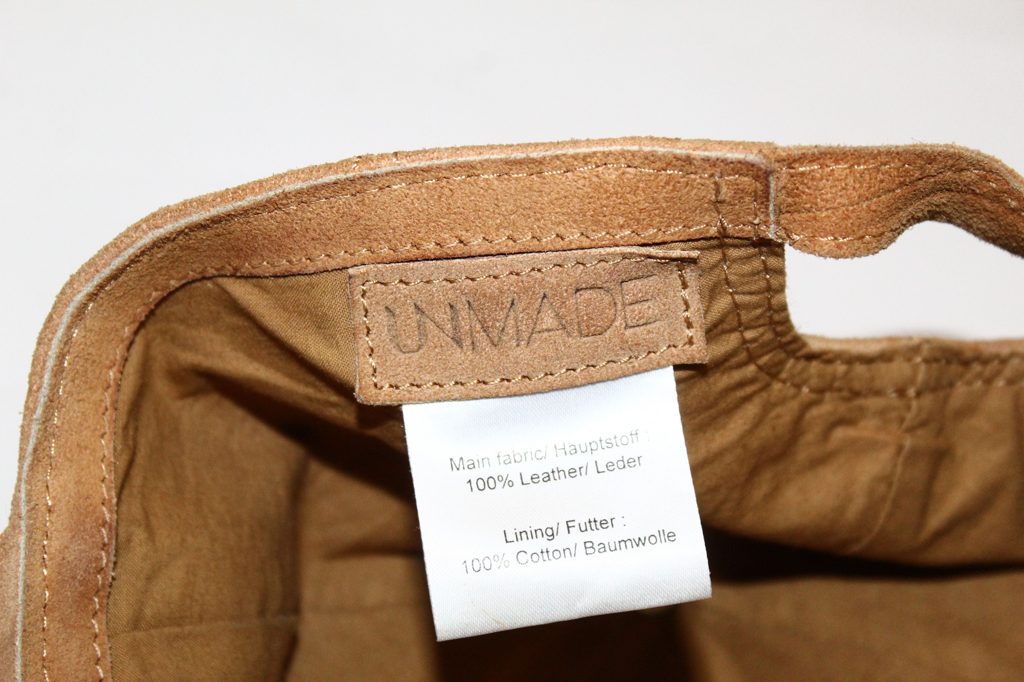 Unmade Copenhagen Lining Leather Cap