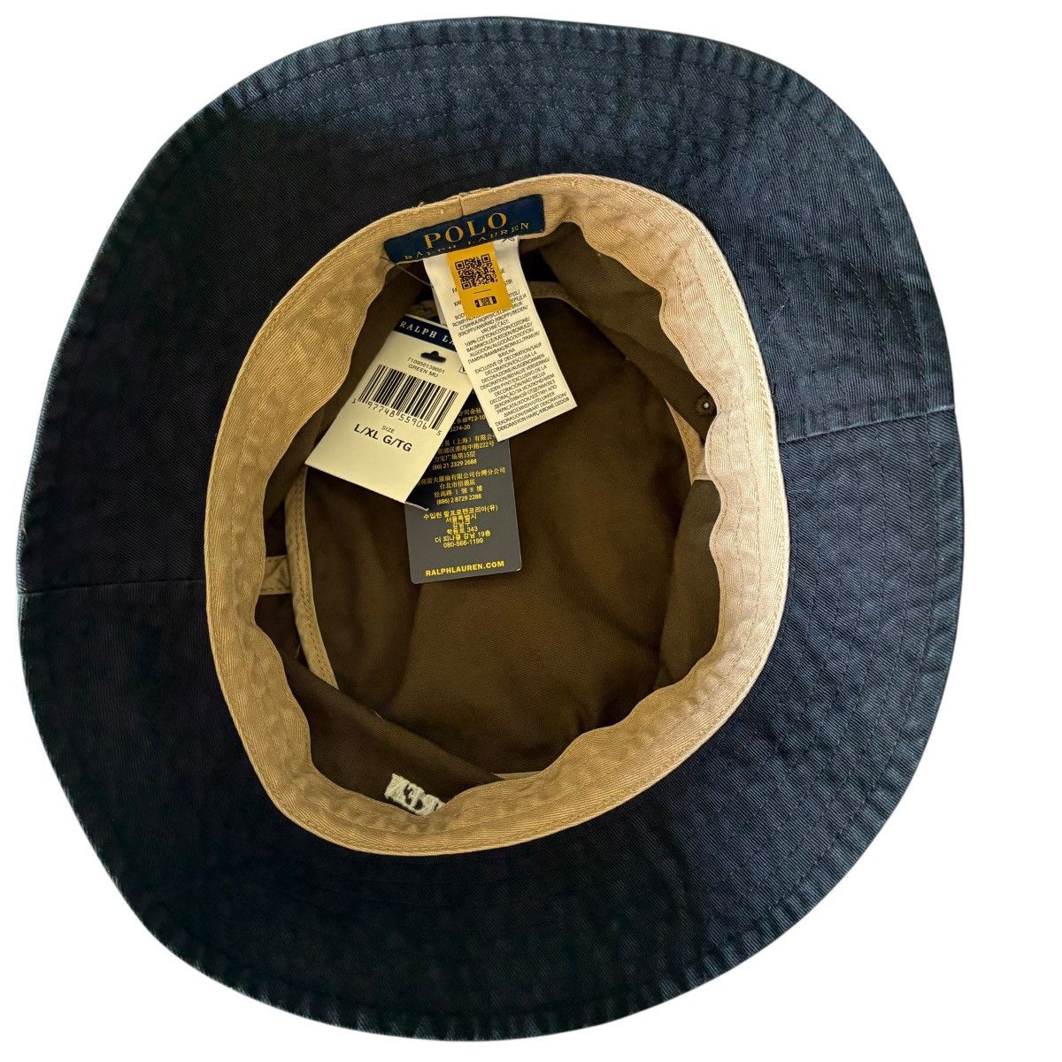 Polo Ralph Lauren Polo Ralph Lauren Bucket Hat Size L/XL Size 46 - 7 Thumbnail