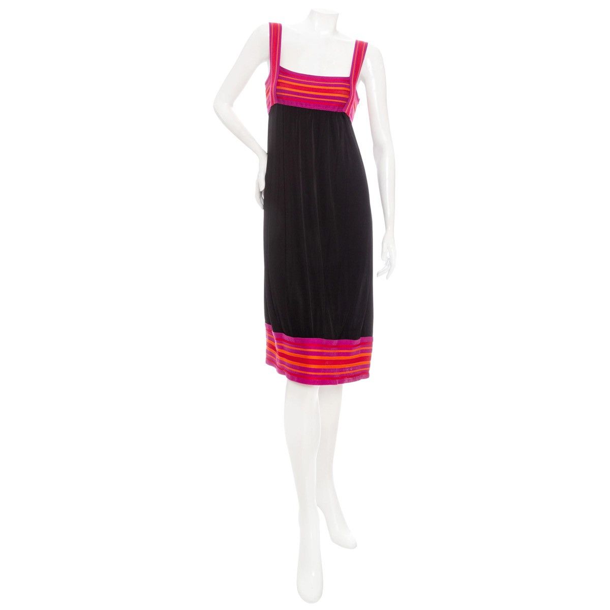 Missoni Vintage Missoni 1990’s Midi Sleeveless Dress Size L / US 10 / IT 46 - 1 Thumbnail