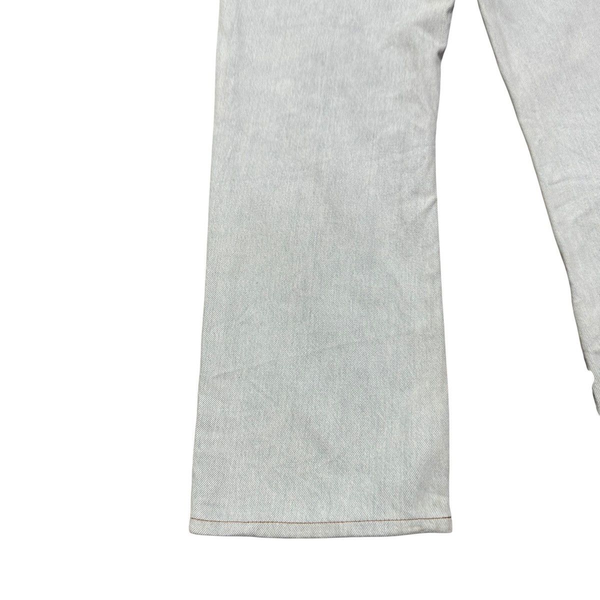 Acne Studios Acne Studios Log Lt Blue Denim Baggy Jeans Lightwash Size US 32 / EU 48 - 13 Thumbnail