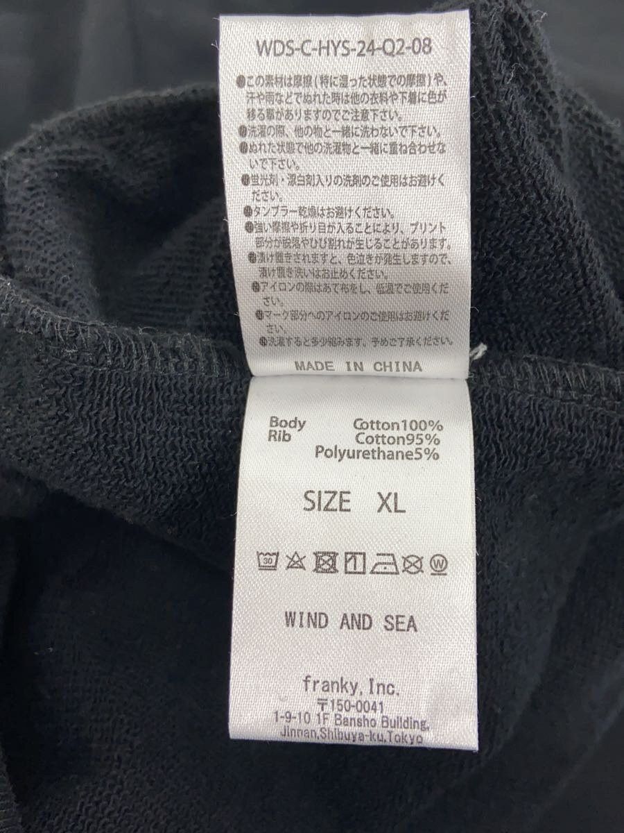 Hysteric Glamour Hysteric Glamour x Wind & Sea Cotton Sweatshirt Black Size US XL / EU 56 / 4 - 5 Thumbnail