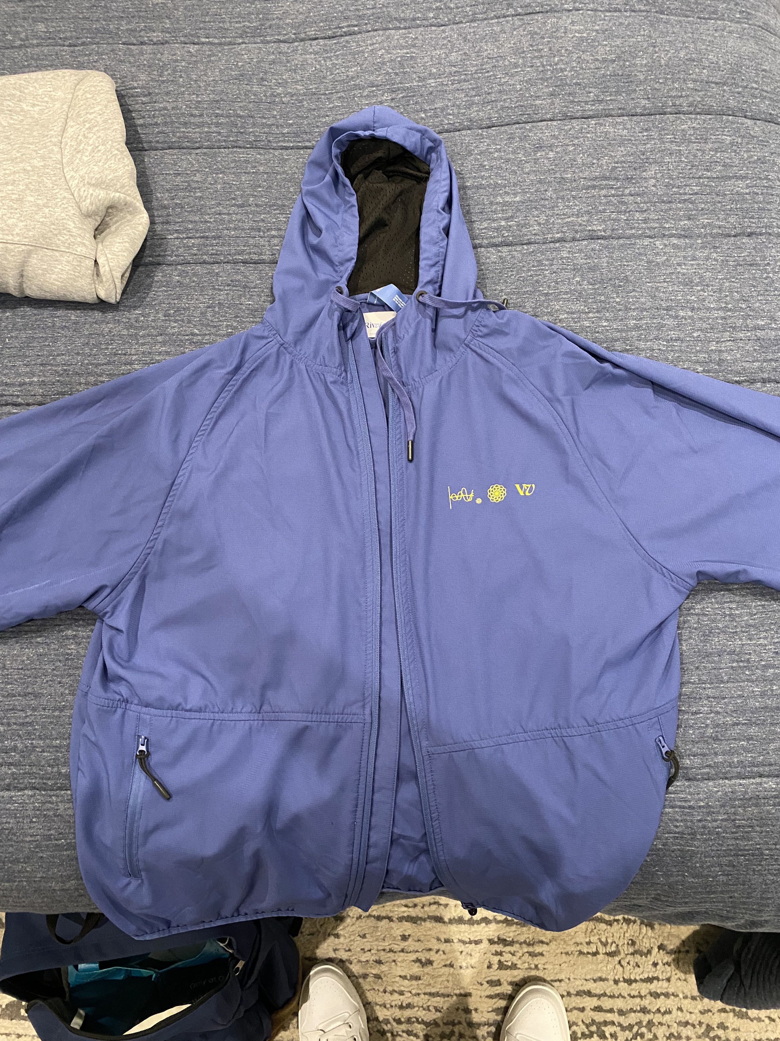 Rivvia Projects Blue Windbreaker