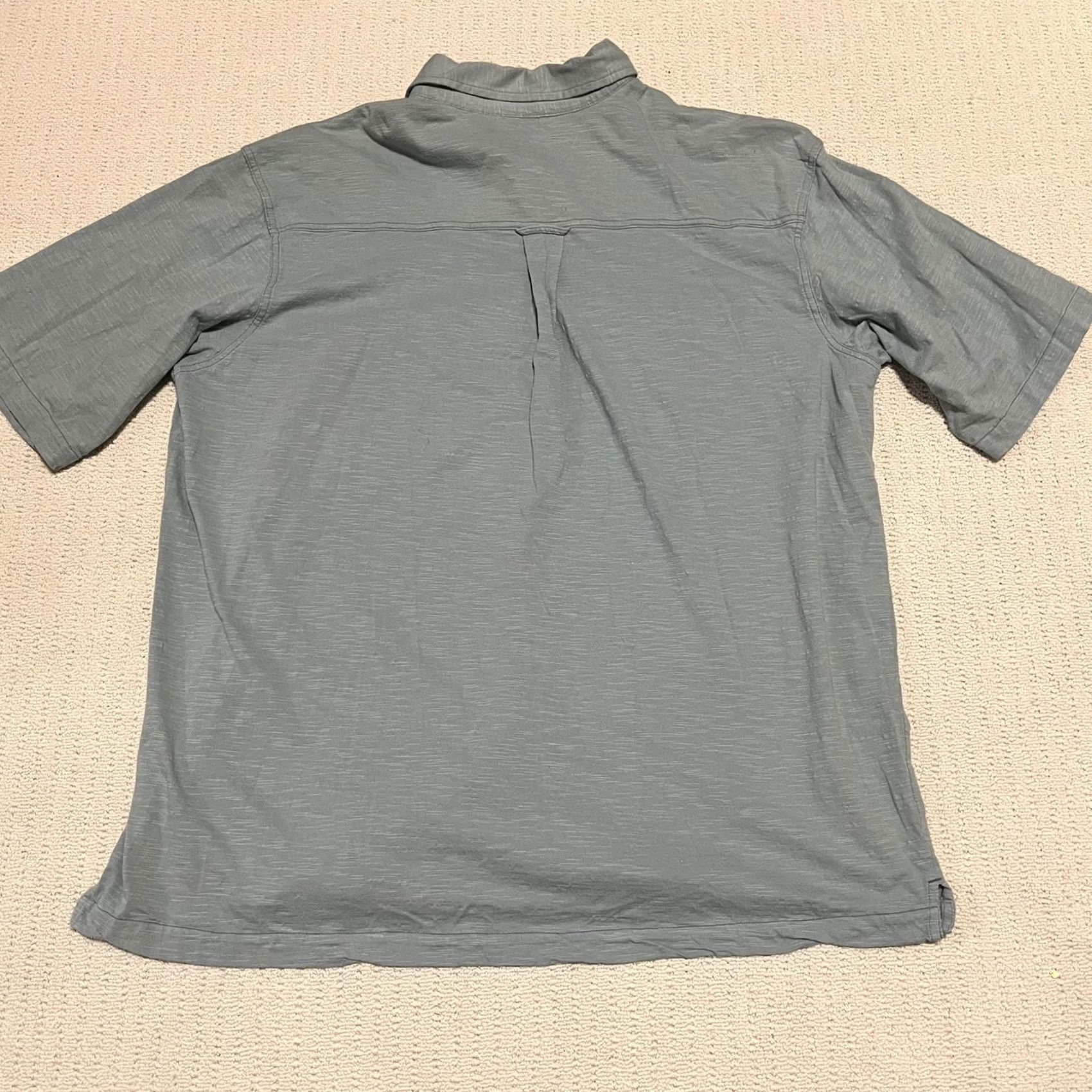 Vintage Woolrich Shirt Mens XL Gray Short Sleeve Button Up Pockets Casual Cotton Size US XL / EU 56 / 4 - 6 Thumbnail