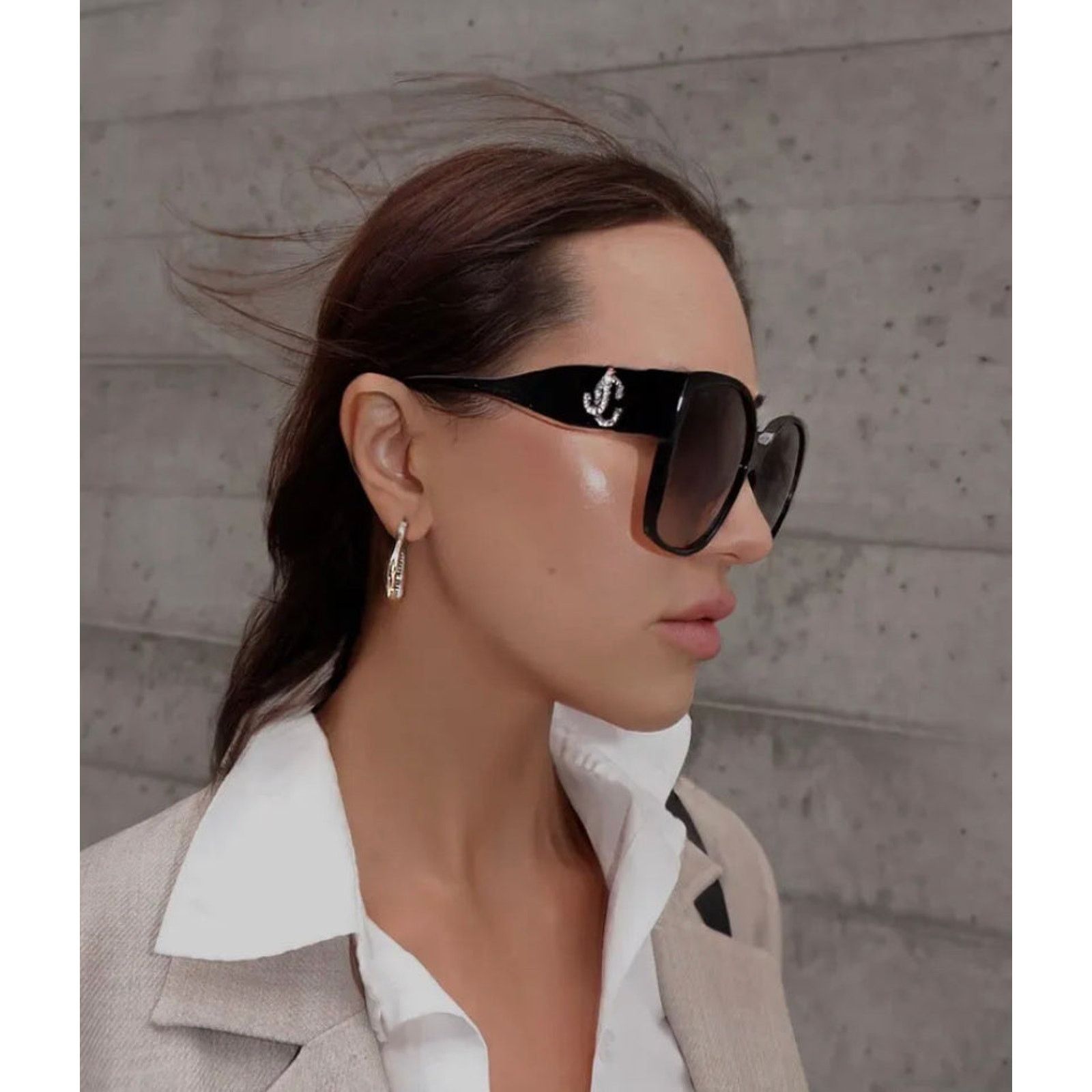 Jimmy Choo New, JIMMY CHOO Sunglasses NOEMI/S DXF90 Authentic Size ONE SIZE - 2 Thumbnail