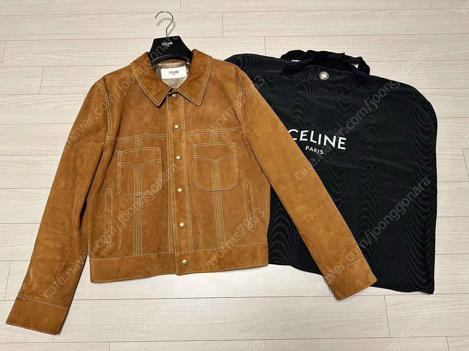 Celine Celine 20AW Suede Jacket 48size Size US M / EU 48-50 / 2 - 1 Thumbnail