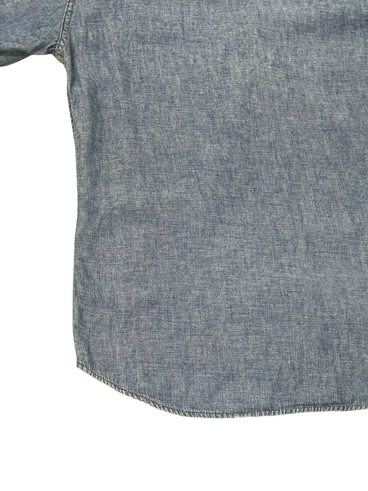 Blue Blue Japan Hemp Linen Blue Blue Japan Westerner Shirt 6🟩0 Size US M / EU 48-50 / 2 - 9 Thumbnail