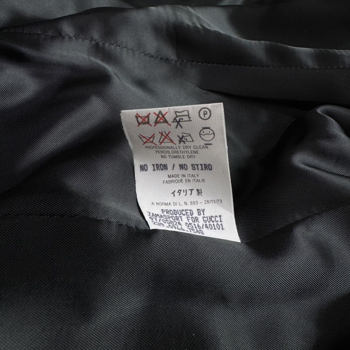 Gucci Gucci By Tom Ford FW1997 Black Leather Blazer Size M / US 6-8 / IT 42-44 - 10 Thumbnail