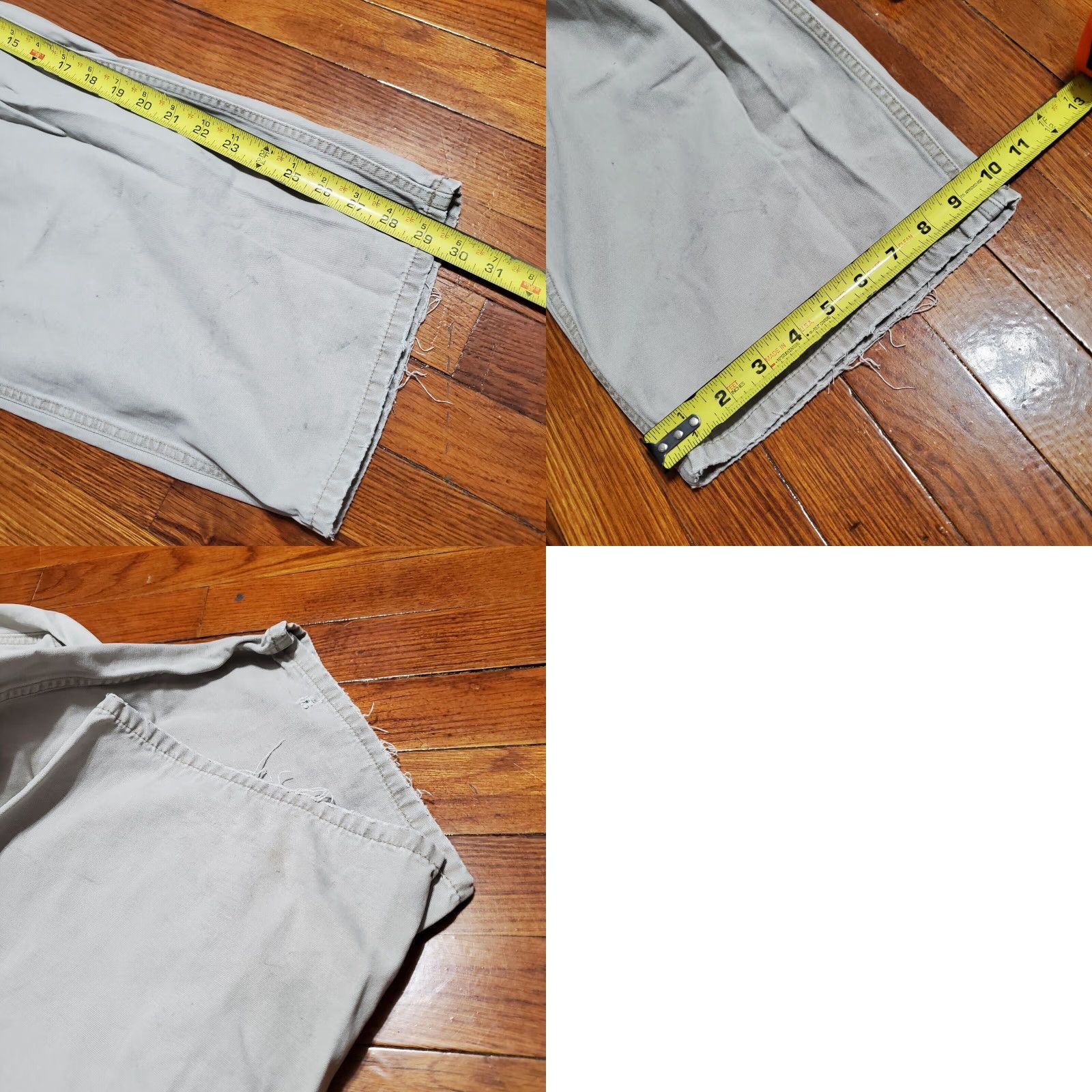 Old Navy VINTAGE Old Navy Pants Mens 40x32 Khaki Carpenter Baggy Carpent er Y2K 90s Punk Grunge Retro Logo Wide-Leg Relaxed Canvas Cotton Beige Size US 40 / EU 56 - 9 Thumbnail