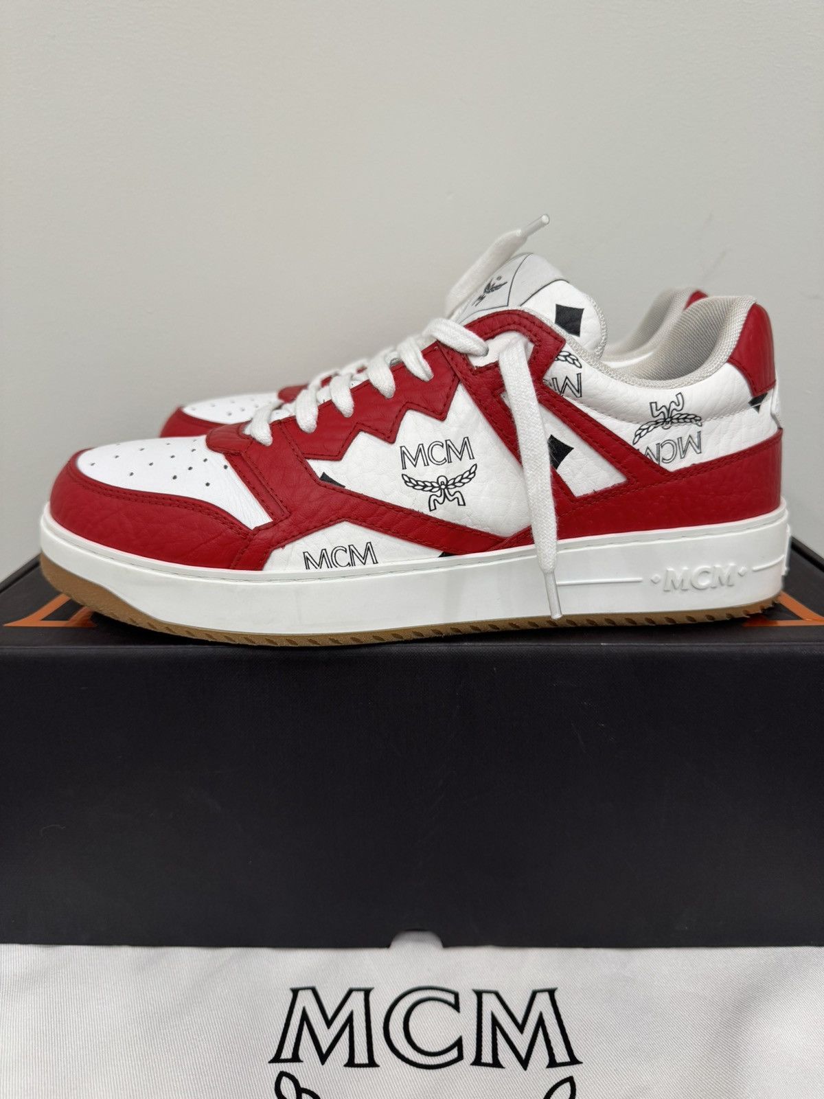 MCM Mcm neo terrain visetos low top sneaker size 8 Size US 8 / EU 41 - 3 Thumbnail