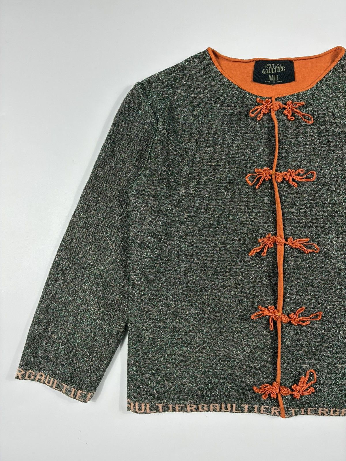 Jean Paul Gaultier Vintage Jean Paul Gaultier Chinese Tang-Style Cardigan Size XS / US 0-2 / IT 36-38 - 4 Thumbnail