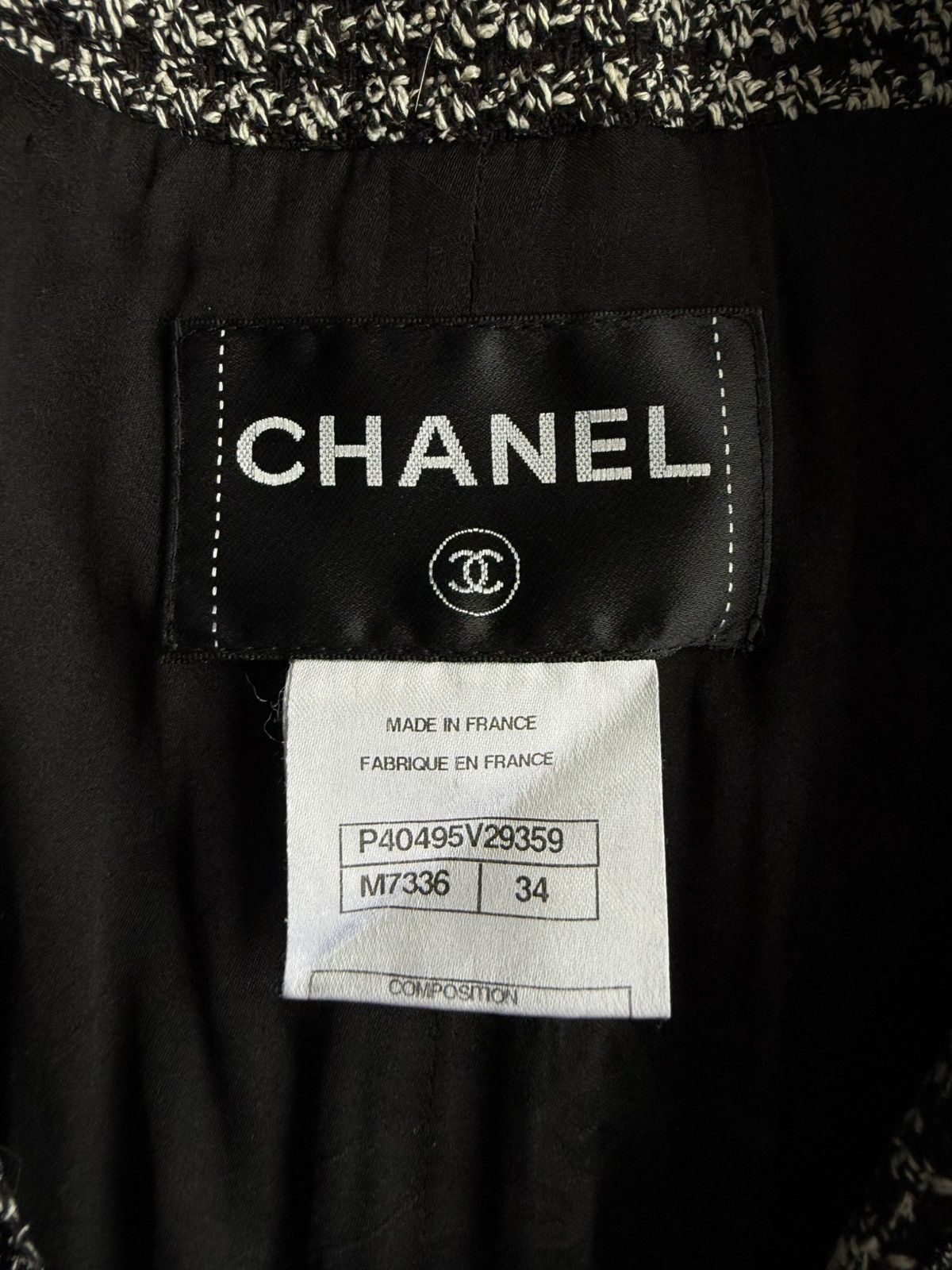 Chanel Chanel - Single Breasted Tweed Shortsleeves Size XS / US 0-2 / IT 36-38 - 7 Thumbnail