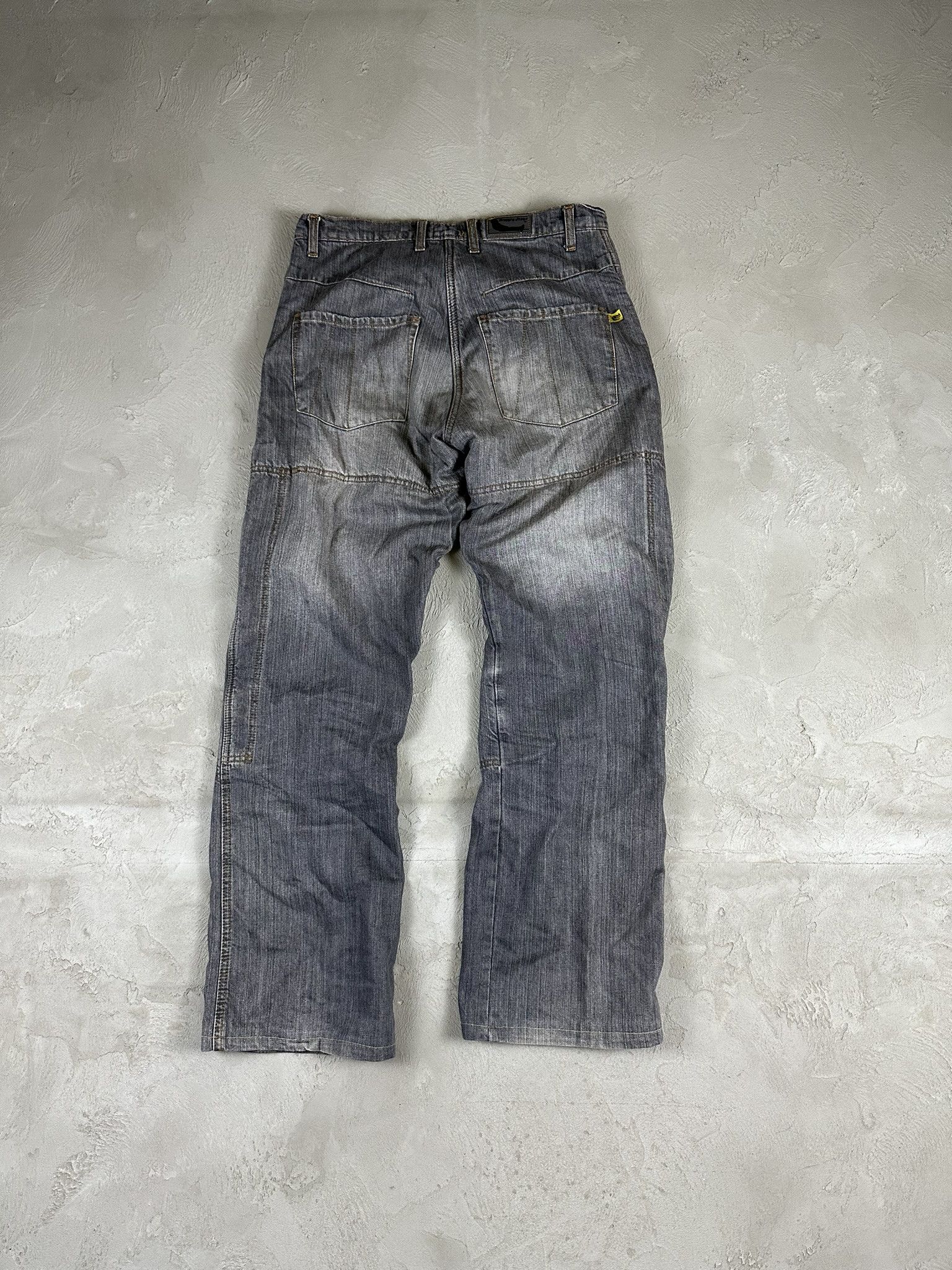 Draggin Jeans Vintage Y2k Draggin Jeans Faded Baggy Denim Jeans 00s Size US 34 / EU 50 - 4 Thumbnail
