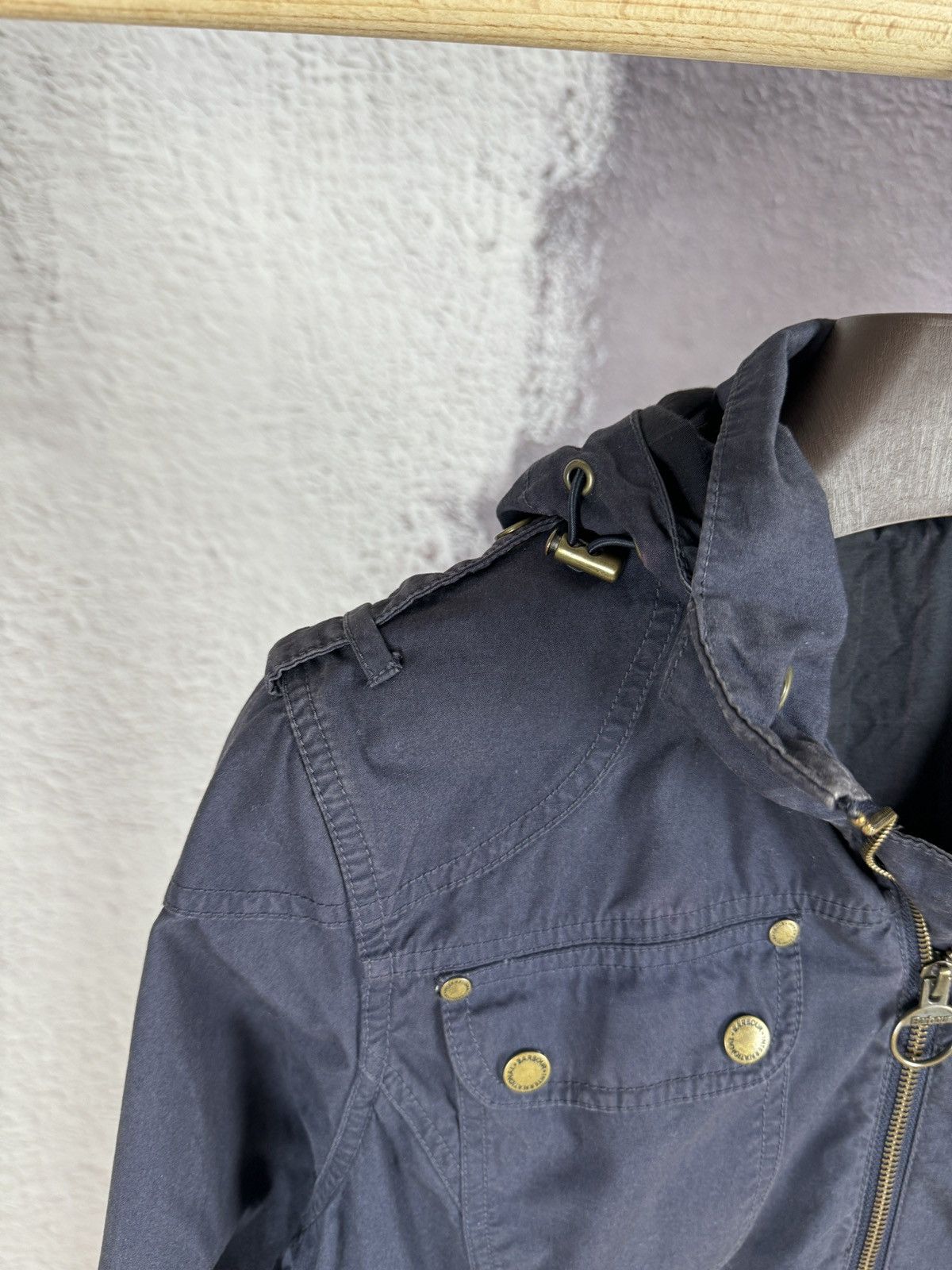 Barbour Barbour International White label faded navy blue jacket Size M / US 6-8 / IT 42-44 - 9 Thumbnail
