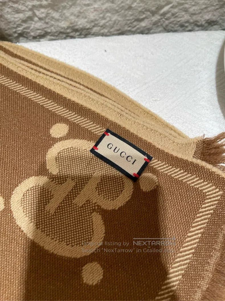 Gucci Gucci Cashmere scarf Size ONE SIZE - 2 Thumbnail