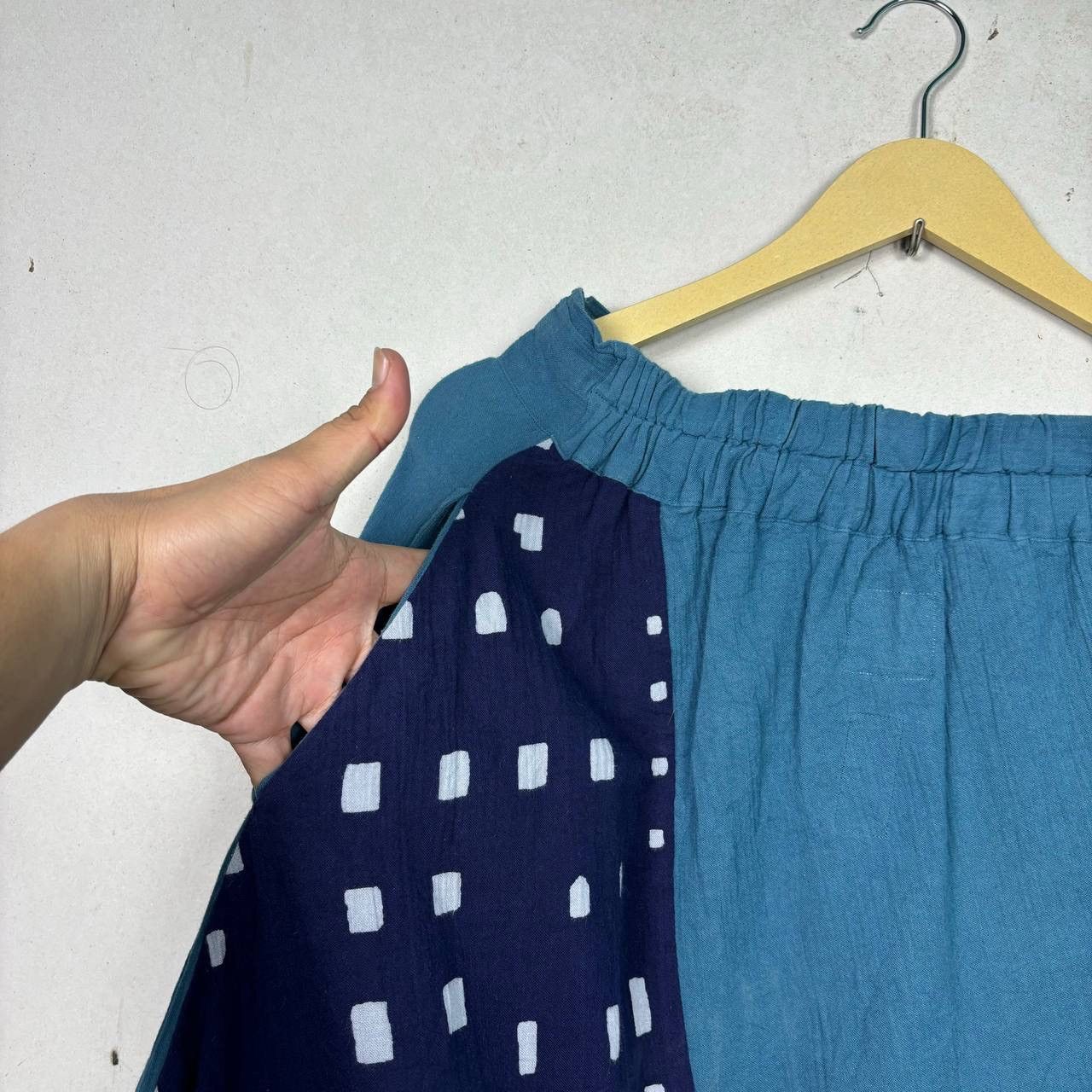 SOU SOU SOU SOU Kyoto Japan Fuji Harem Pants Blue Cotton Size M Size US 30 / EU 46 - 5 Thumbnail