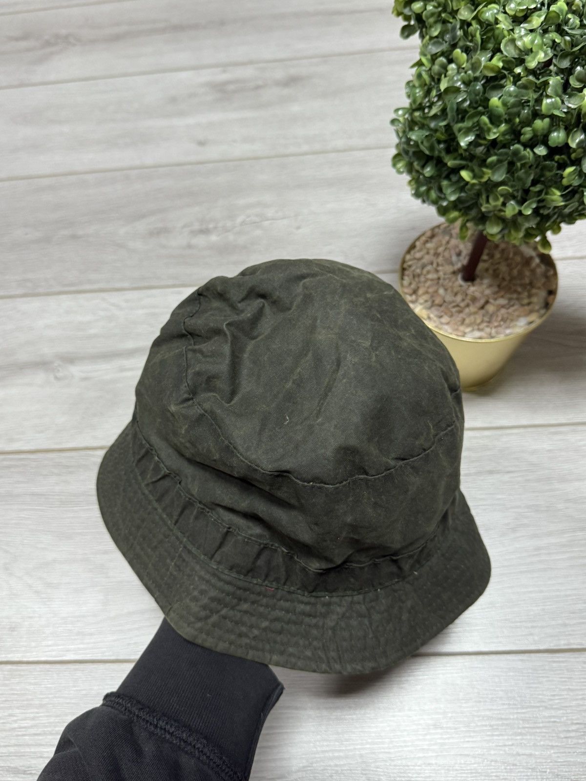 Burberry Prorsum Burberry wax nova check bucket hat Size ONE SIZE - 4 Thumbnail