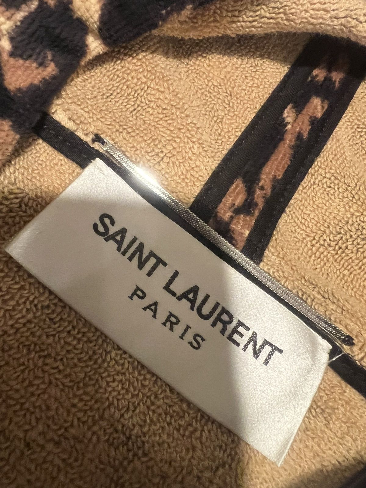 Saint Laurent Paris Saint Laurent men’s leopard poncho hoodie. M. $3790 Size US M / EU 48-50 / 2 - 2 Thumbnail