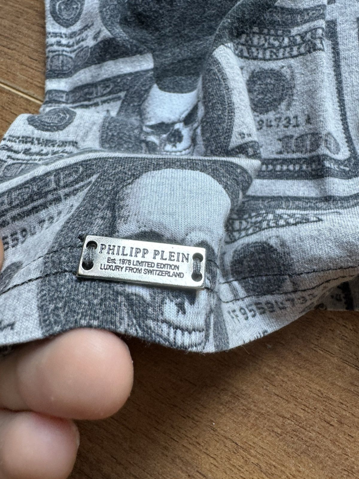 Philipp Plein Phillip Plein "First Rule No Rules" Size US M / EU 48-50 / 2 - 4 Thumbnail