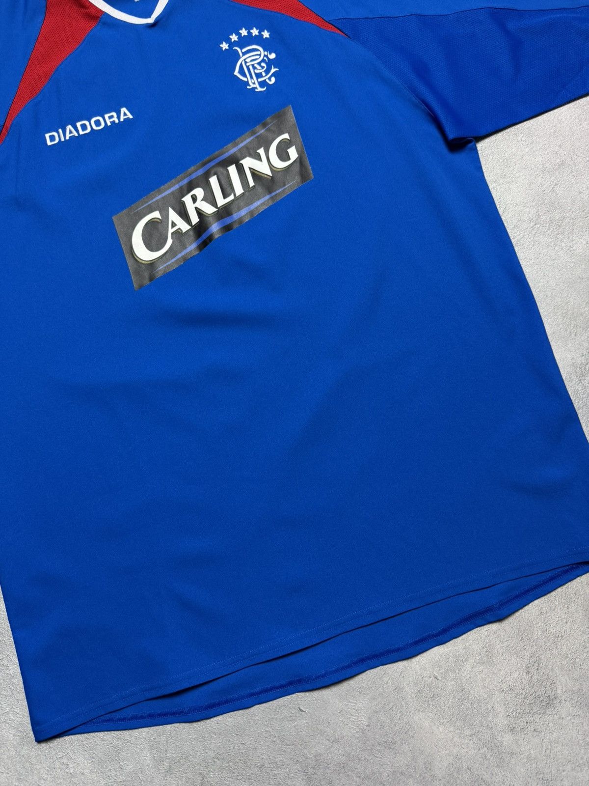 Diadora Glasgow Rangers 2003 2005 Home Shirt Soccer Jersey Diadora Size US L / EU 52-54 / 3 - 4 Thumbnail