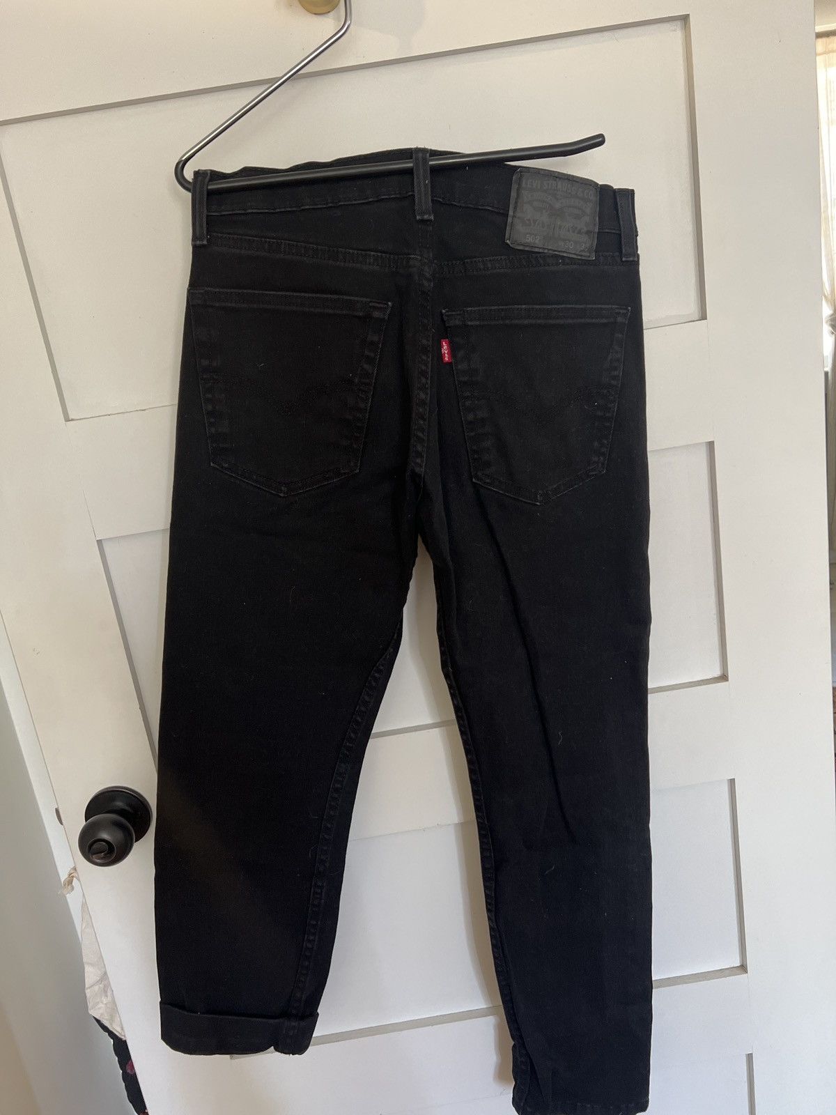 Levi's Levis 502 30x30 Black denim Size US 30 / EU 46 - 2 Thumbnail