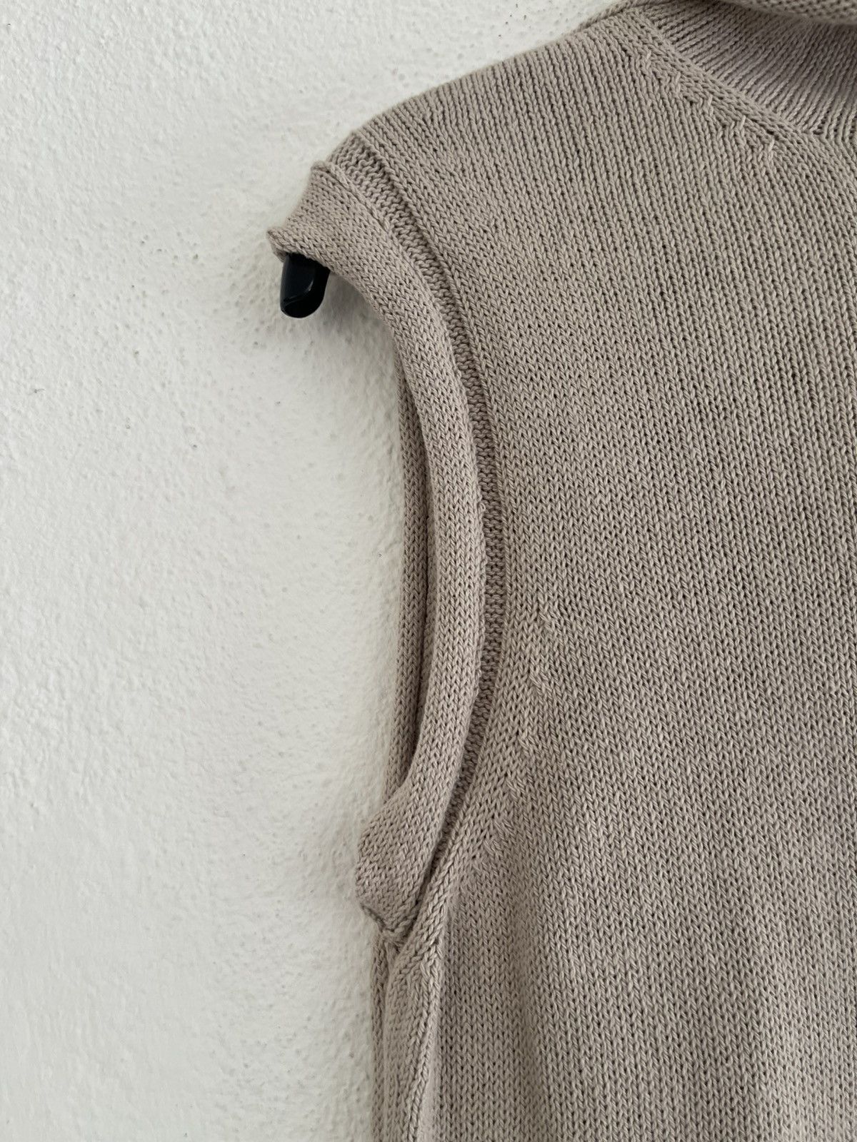 Y's Y’s Yohji Yamamoto Sleeveless Turtleneck Knit Cotton Size US L / EU 52-54 / 3 - 6 Thumbnail