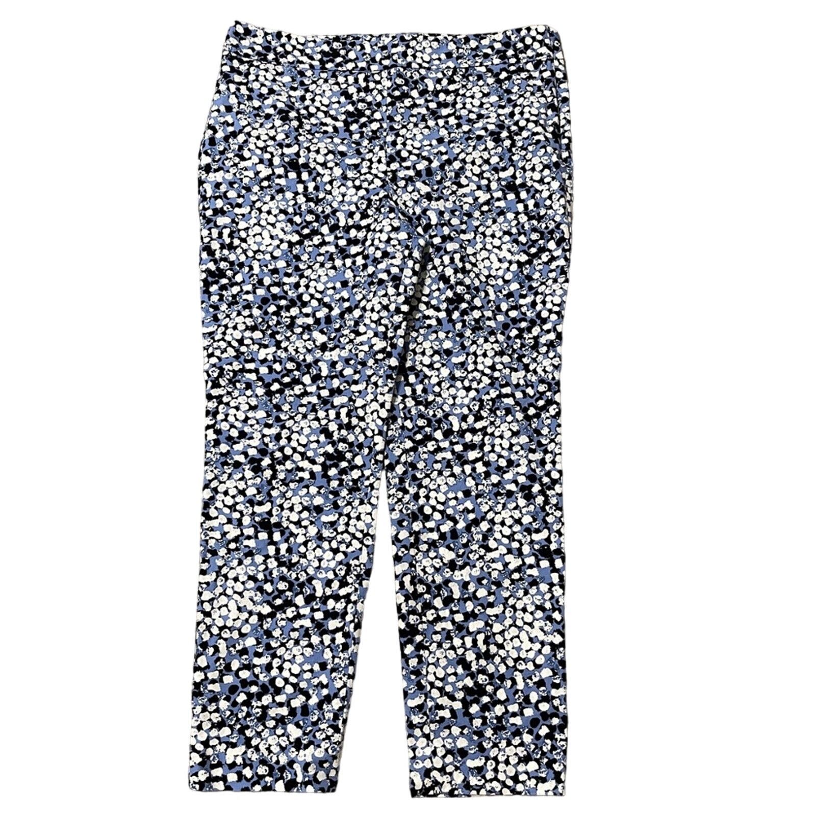 Other Talbots Fly Front Chatham Ankle Pants Blue Dot Size Size 14 Size 36" / US 14 / IT 50 - 4 Thumbnail