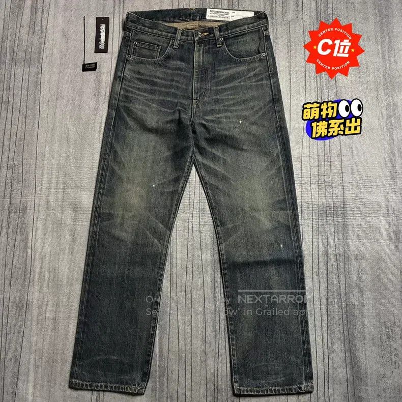 Neighborhood Neighborhood size S Basic Washed Denim Jeans Size US 27 - 1 Thumbnail