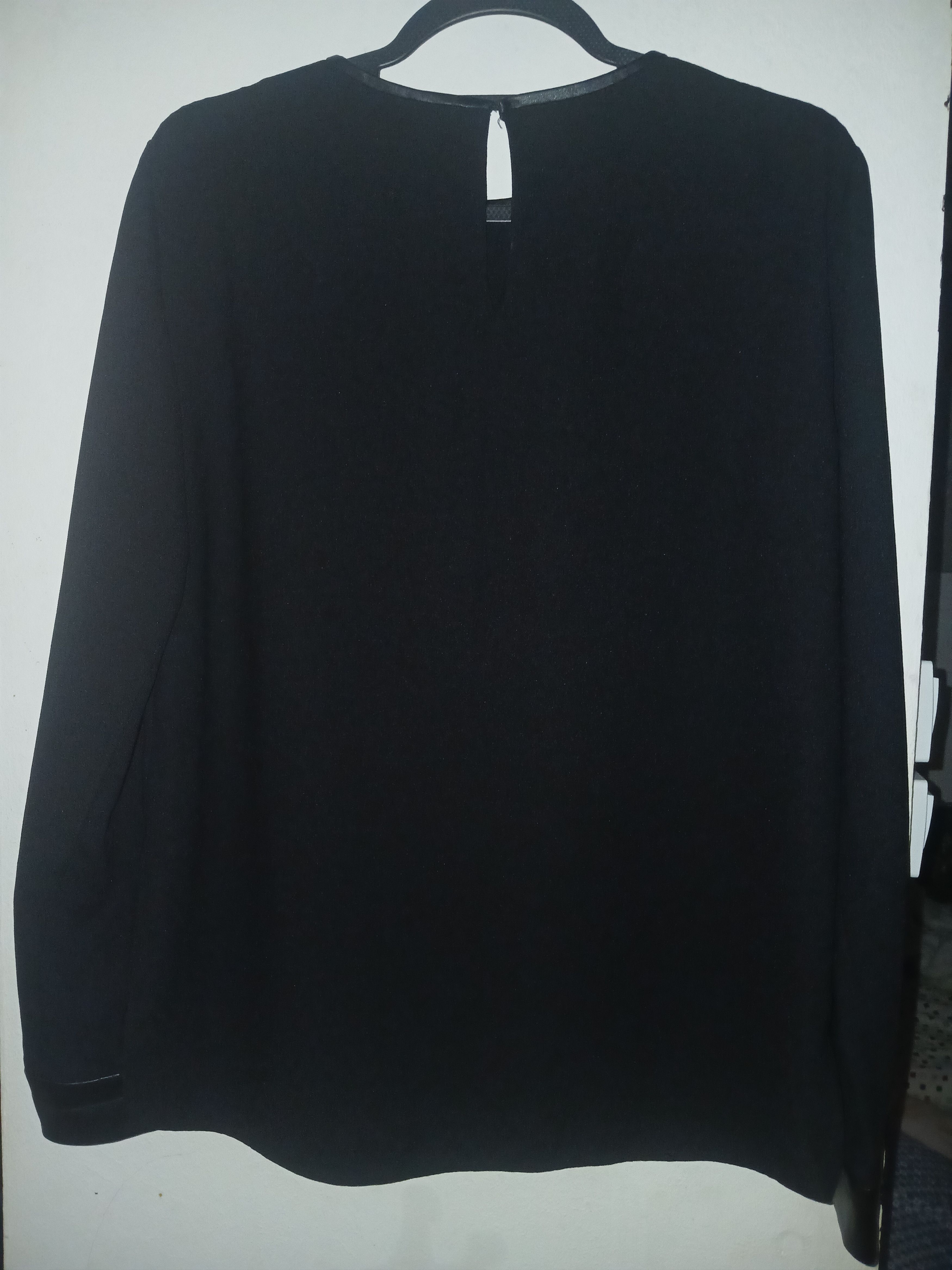 Zara Elegant Black Long-Sleeve Blouse Zara Size L / US 10 / IT 46 - 5 Thumbnail