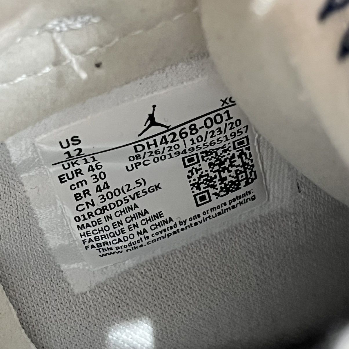Nike Air Jordan 1 High Zoom Air CMFT London Size US 12 / EU 45 - 12 Thumbnail
