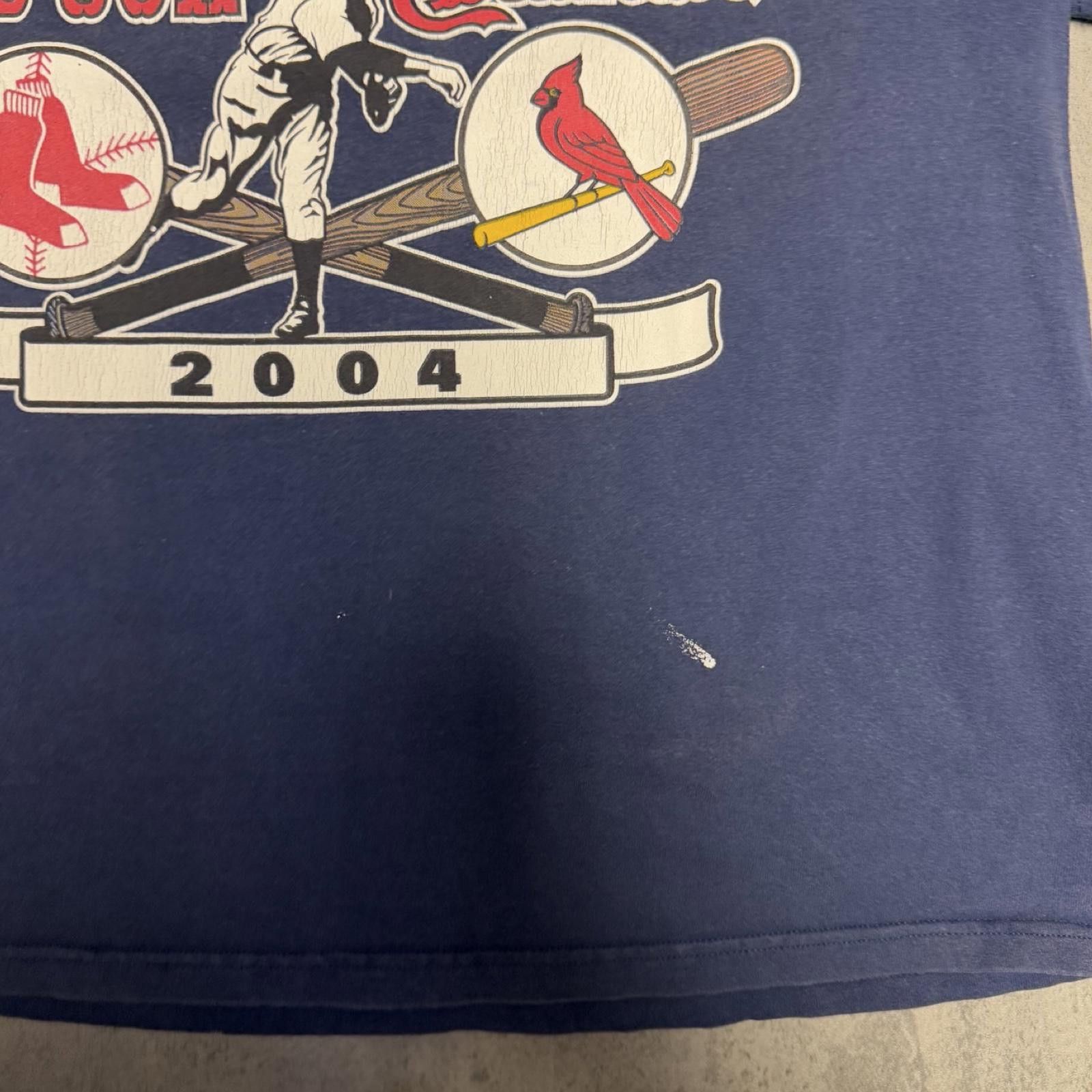 Fruit Of The Loom 2004 World Series Red Sox vs. Cardinals — XL — Size US XL / EU 56 / 4 - 4 Thumbnail