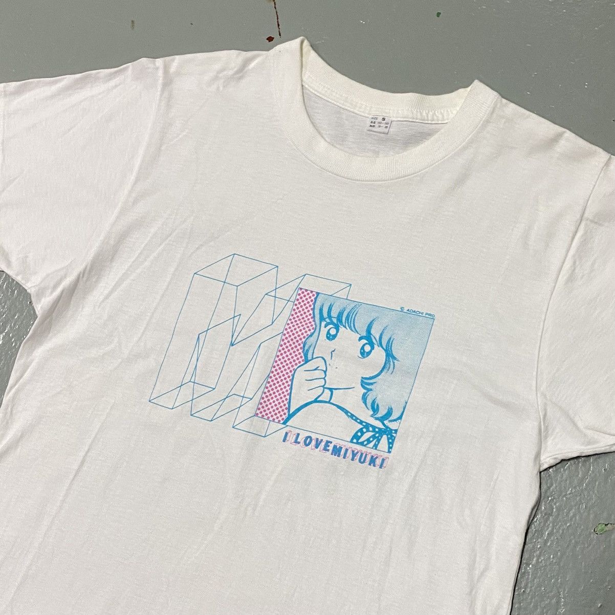 Anime × Cartoon Network × Vintage Vintage 80s Miyuki Wakamatsu Promo Anime Tee Super Rare Size US S / EU 44-46 / 1 - 1 Thumbnail