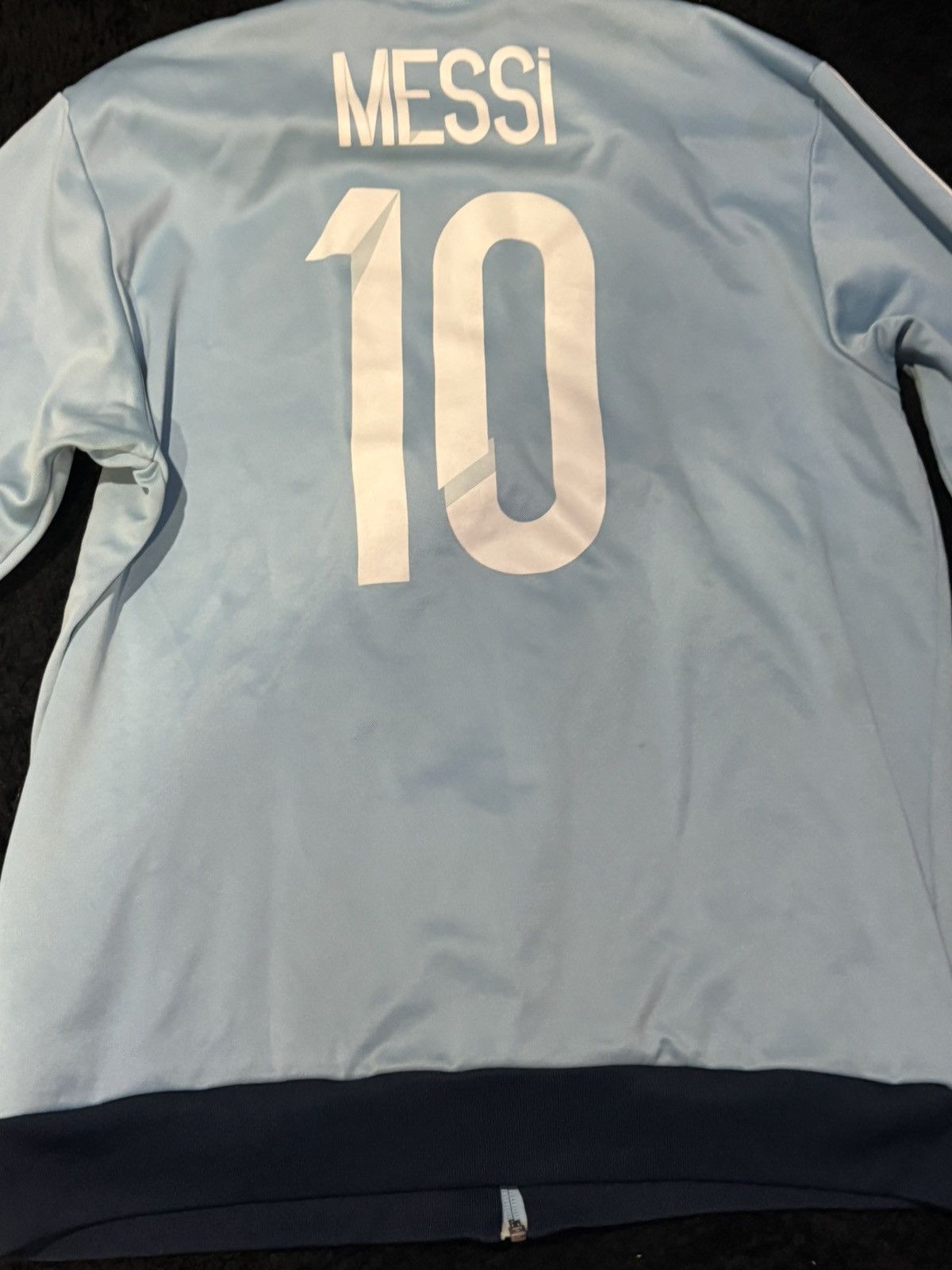 Adidas Adidas Argentina National Team Soccer Track Jacket Size US L / EU 52-54 / 3 - 4 Thumbnail