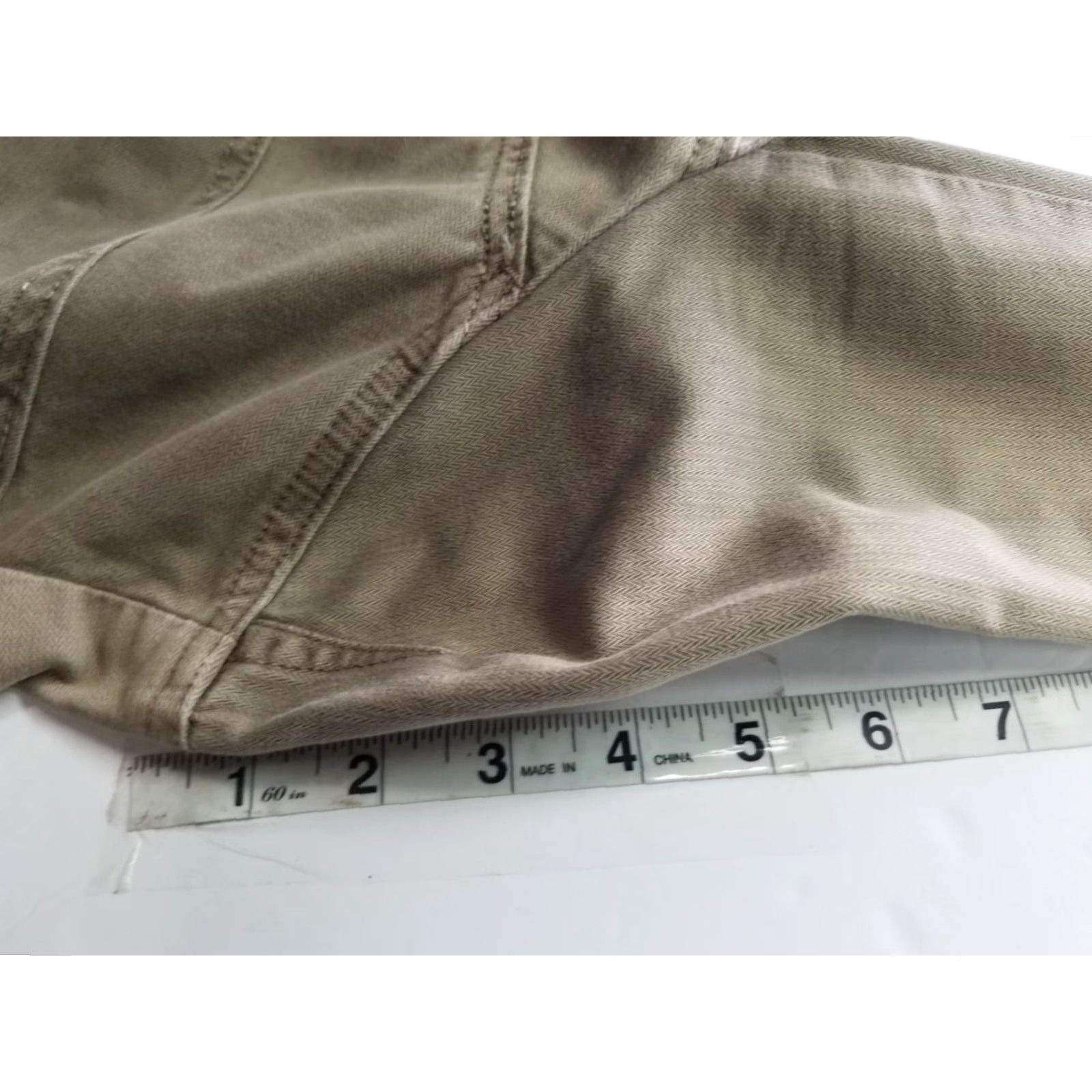 Sanctuary Sanctuary Denim Utility Jacket Shirt Women S Brown Khaki Button up Made In USA Size S / US 4 / IT 40 - 7 Thumbnail