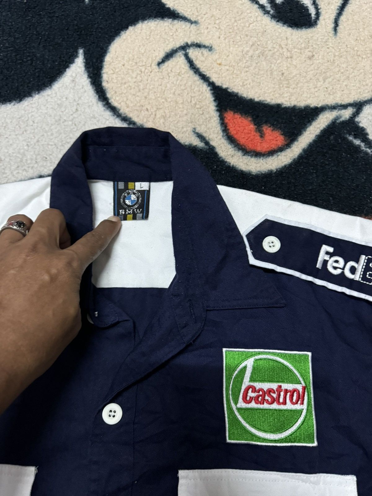BMW BMW WILLIAMS F1 TEAM TECHNICAL SHIRT Size US L / EU 52-54 / 3 - 2 Thumbnail