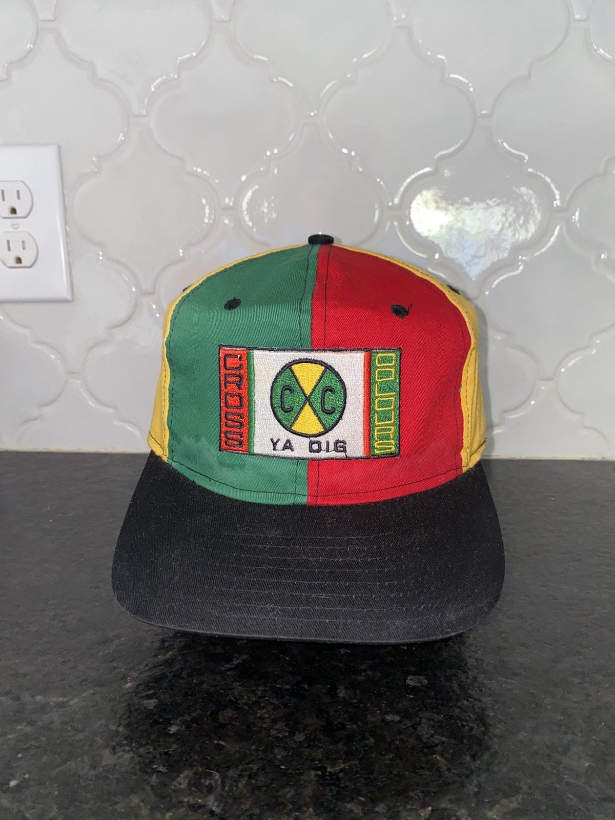 Cross Colours Vintage 90s Cross Colours patch logo snapback Size ONE SIZE - 1 Thumbnail