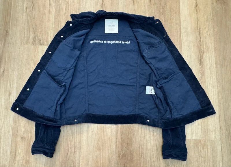 Other Fram Corduroy Shirt Jacket Navy size XL Premium Size US XL / EU 56 / 4 - 3 Thumbnail