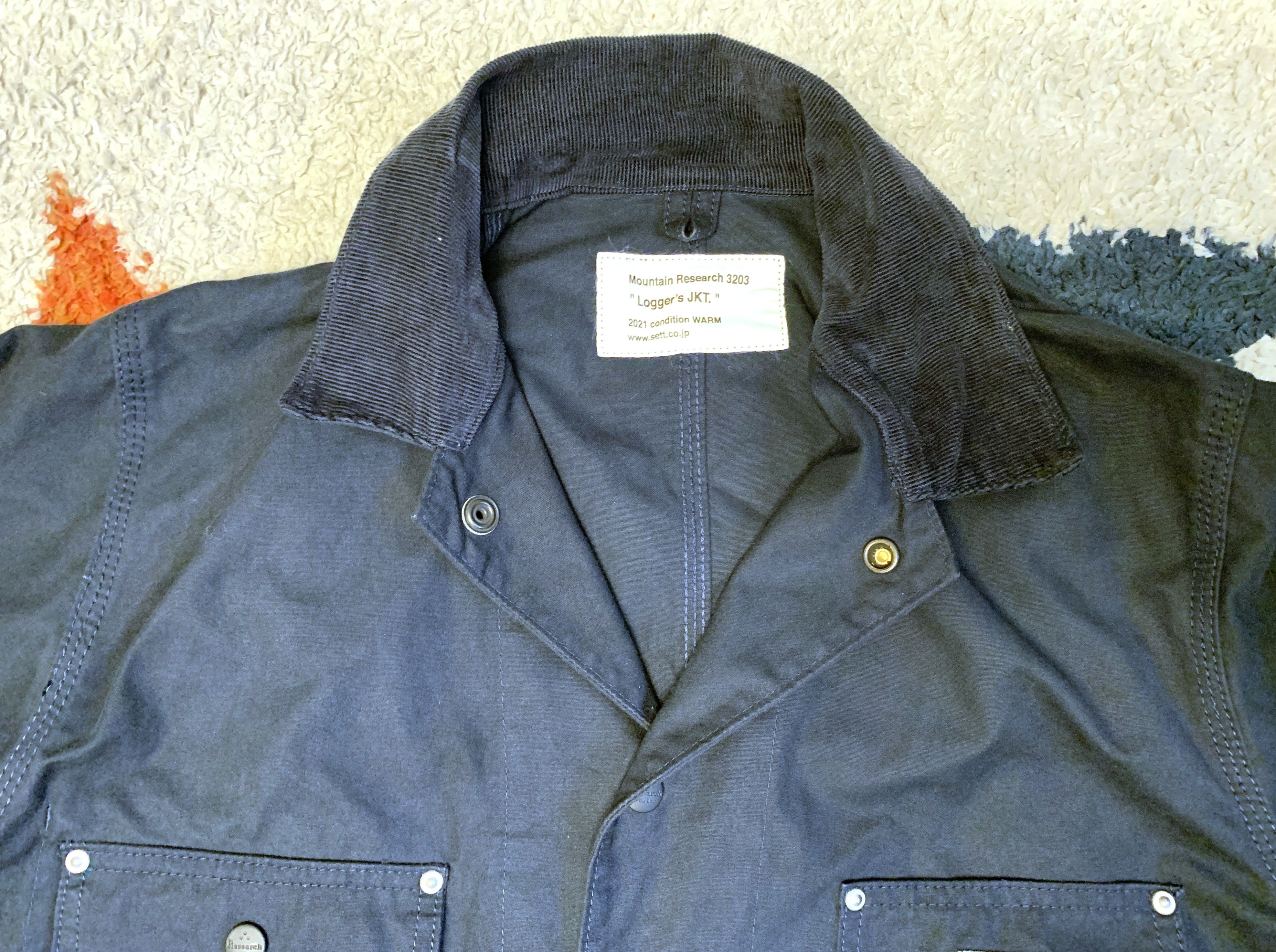 Mountain Research 2021ss Logger Jacket, size M (fits M/L)