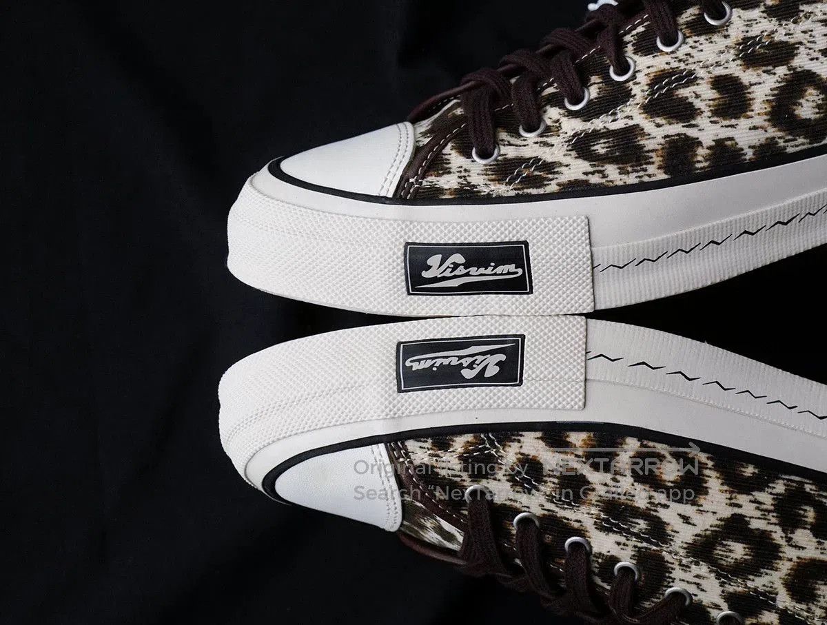 Visvim visvim skagway low leopard canvas shoes. Size US 10 / EU 43 - 4 Thumbnail