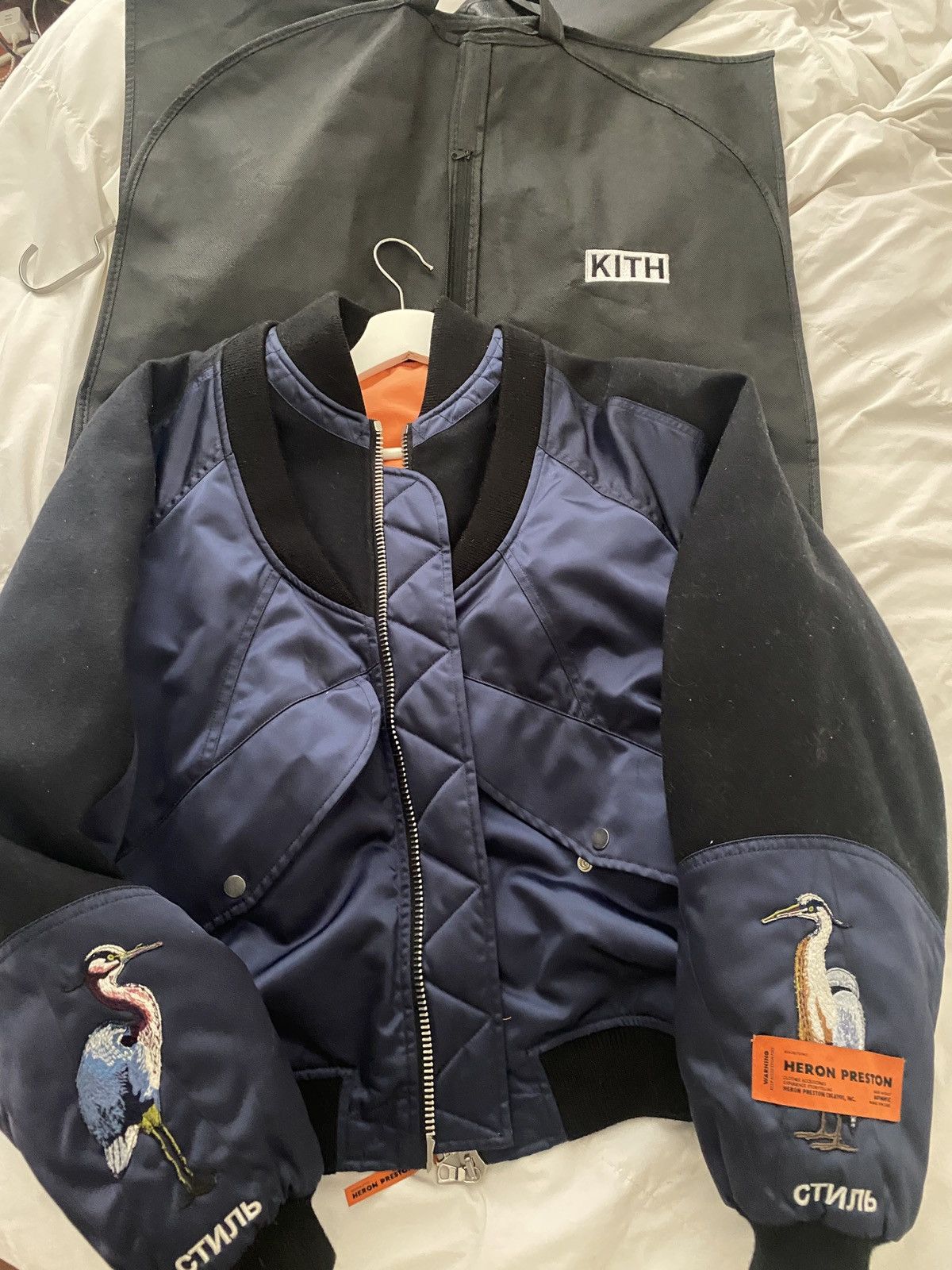 Heron Preston × Kith Limited Edition Heron Preston x KITH Bomber Size S / US 4 / IT 40 - 5 Thumbnail