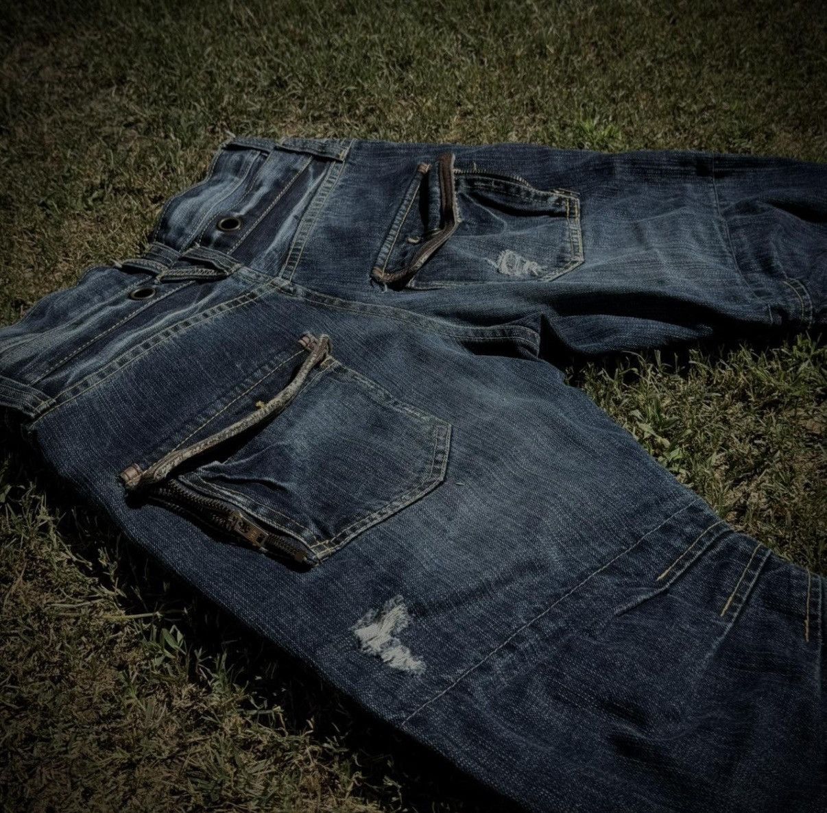 PPFM PPFM double waist zipper denim Size US 32 / EU 48 - 4 Thumbnail