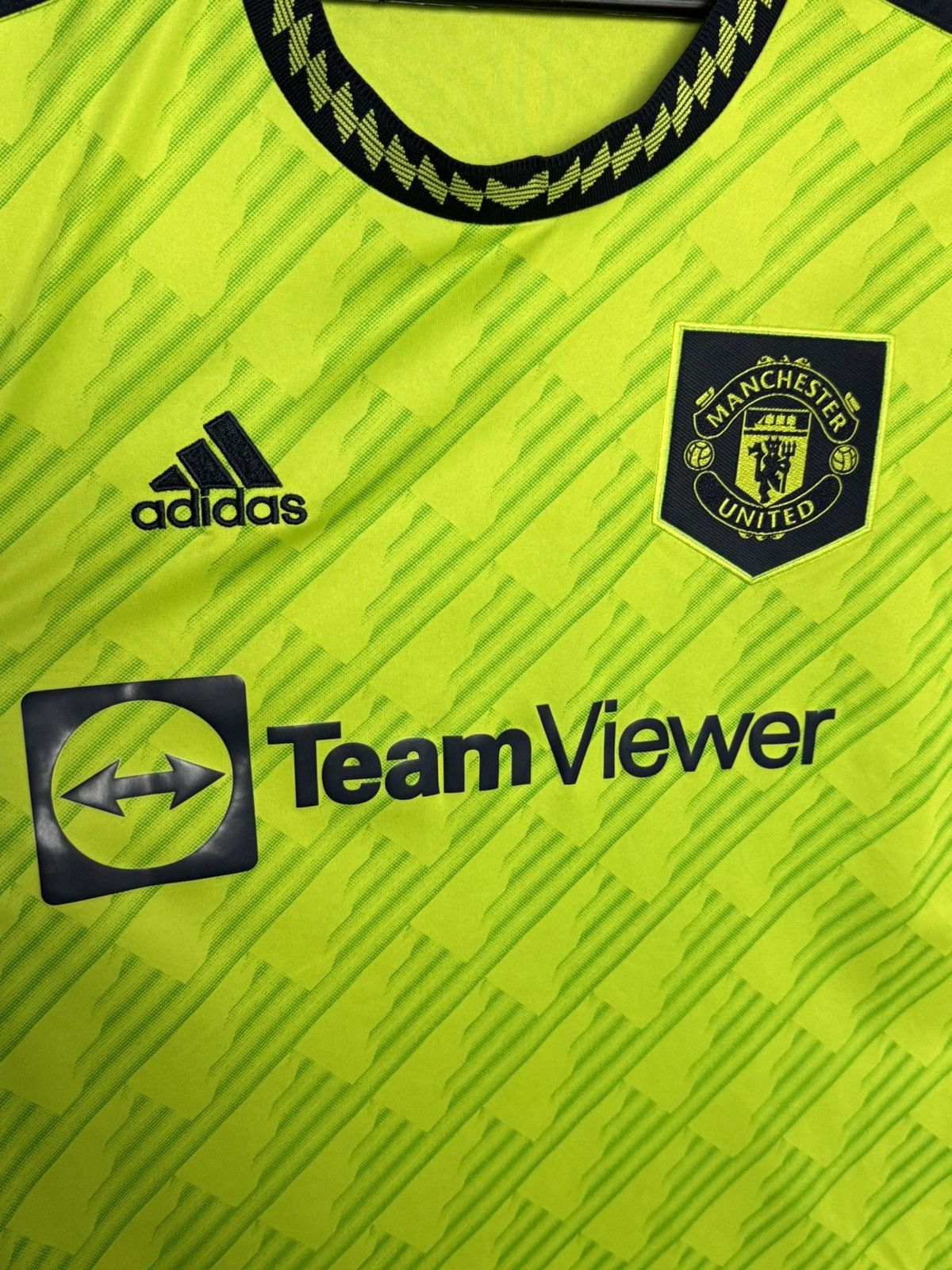 Adidas Manchester United 22/23 Third Football Jersey T-Shirt Size US S / EU 44-46 / 1 - 3 Thumbnail