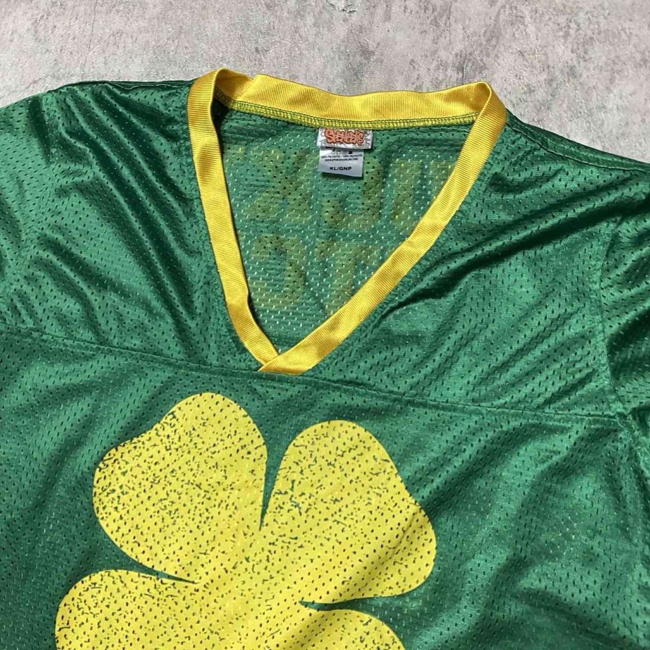 Other Green and yellow Notre Dame Fighting Irish football jersey Size US XL / EU 56 / 4 - 2 Thumbnail