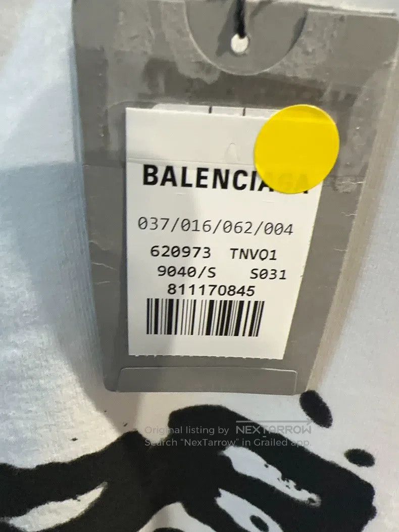 Other Balenciaga Letter Logo Printed Crew Neck Long Sleeve Sweat Size US S / EU 44-46 / 1 - 5 Thumbnail