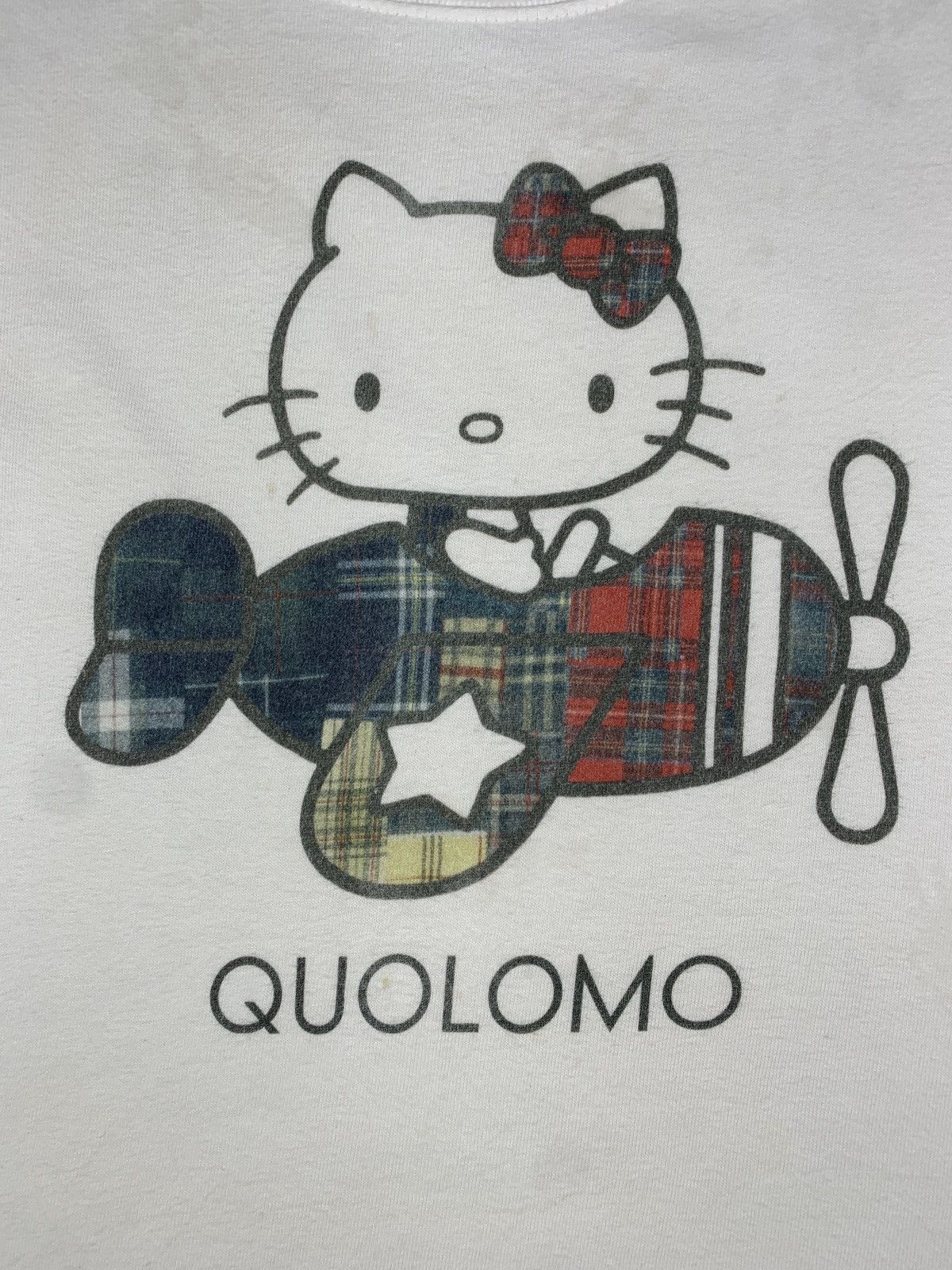 Anime Hello Kitty Sanrio x Quolomi Japan Pop Cute Icon Graphic Top Size S / US 4 / IT 40 - 3 Thumbnail