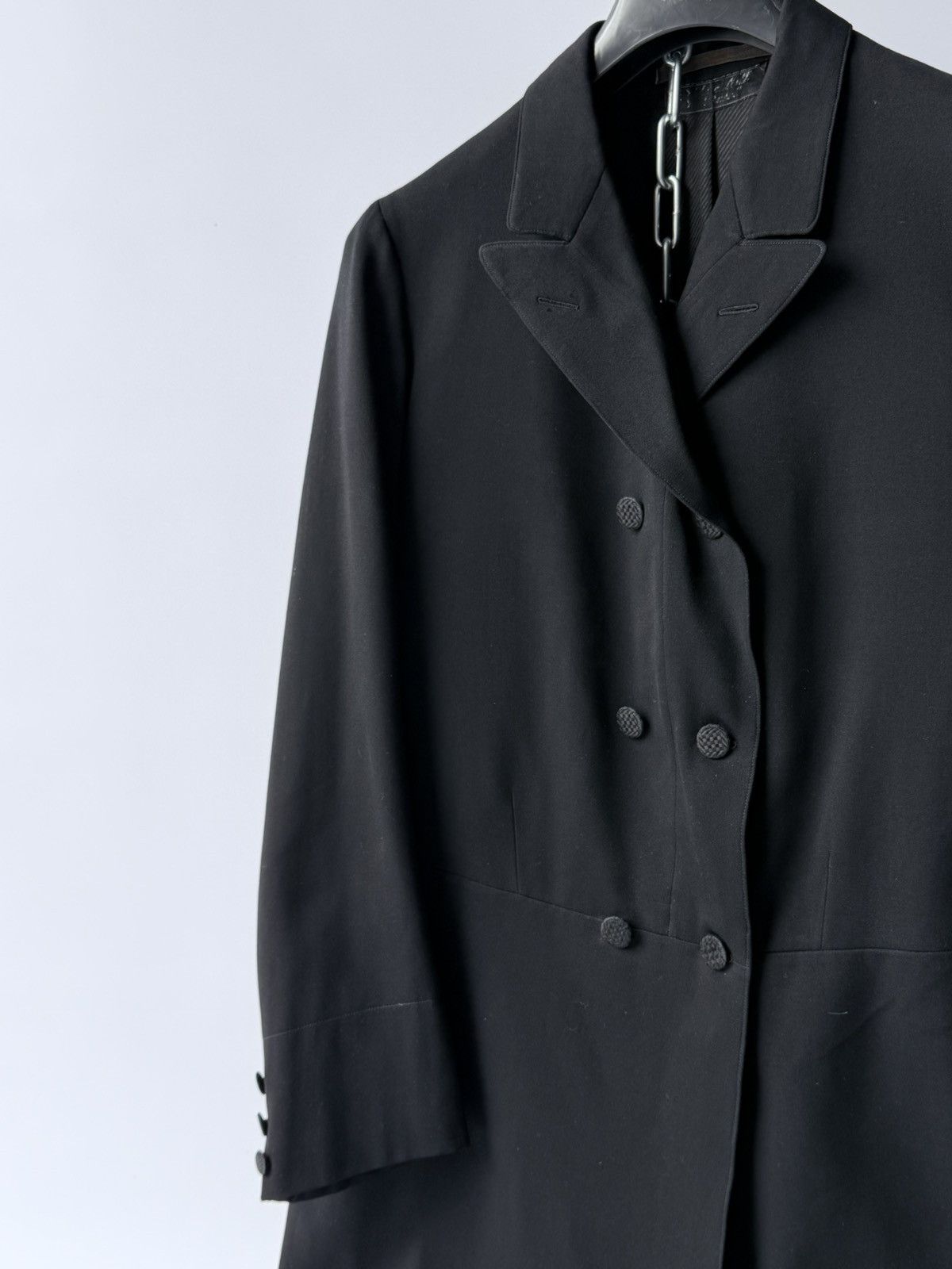 Vintage 1900s Early 20th Century Edwardian Era European Wool Coat Size US M / EU 48-50 / 2 - 4 Thumbnail